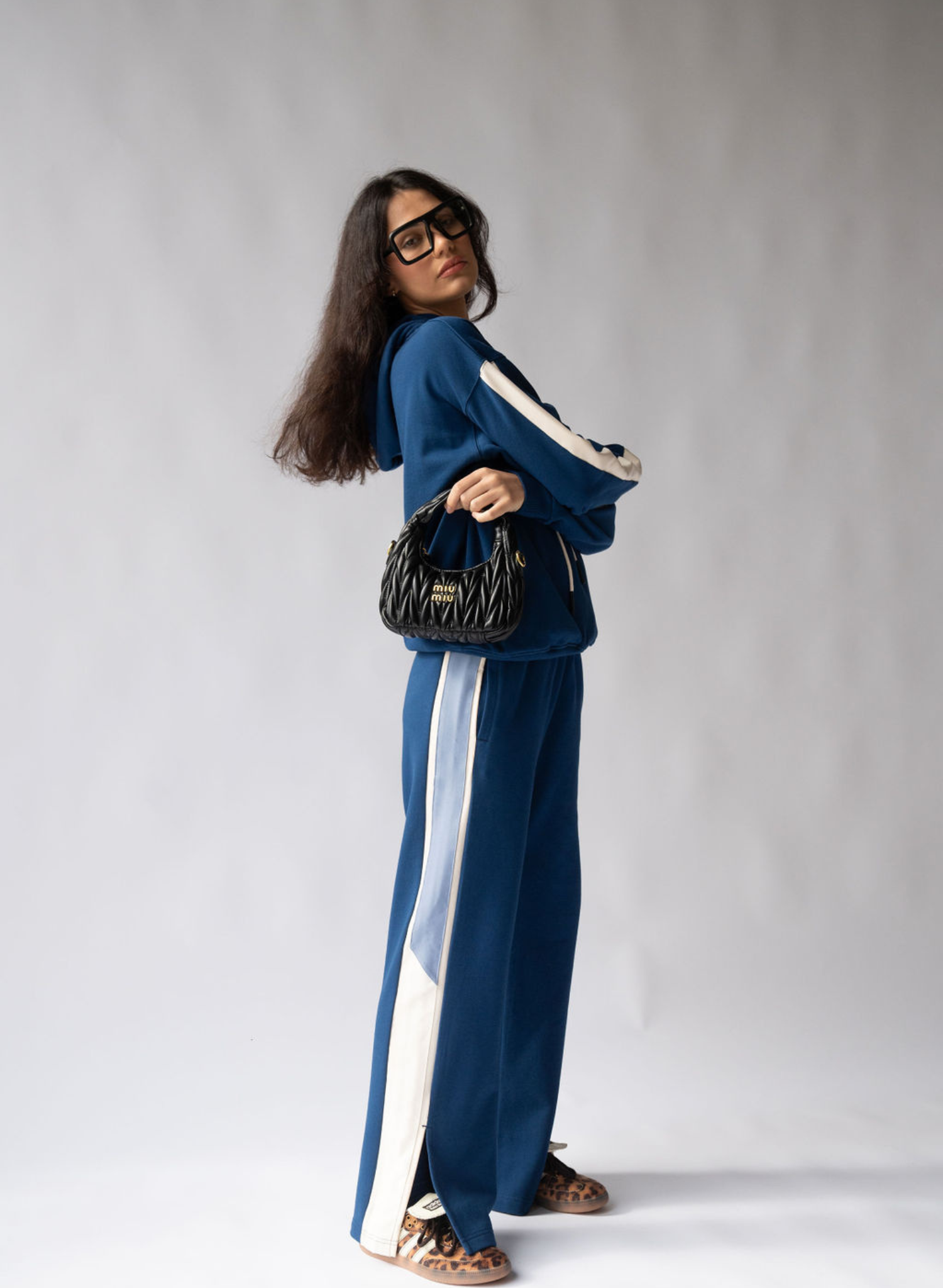 Parisienne Trackpant in Estate Blue