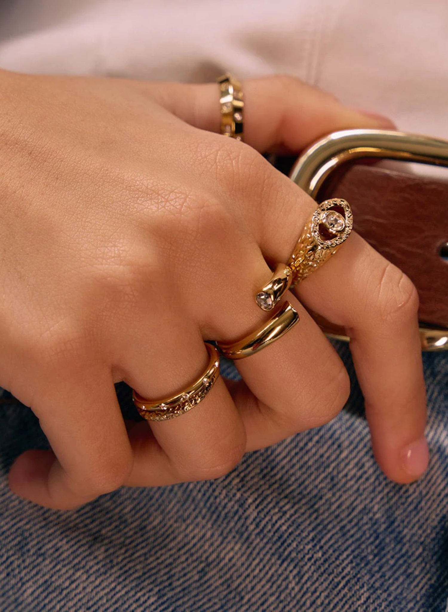 Sybella Gold Ring