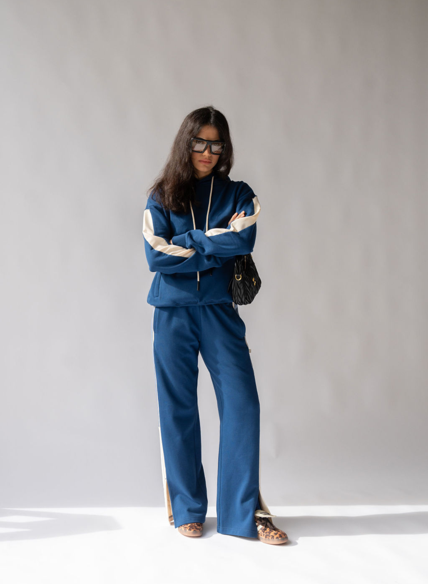 Parisienne Trackpant in Estate Blue