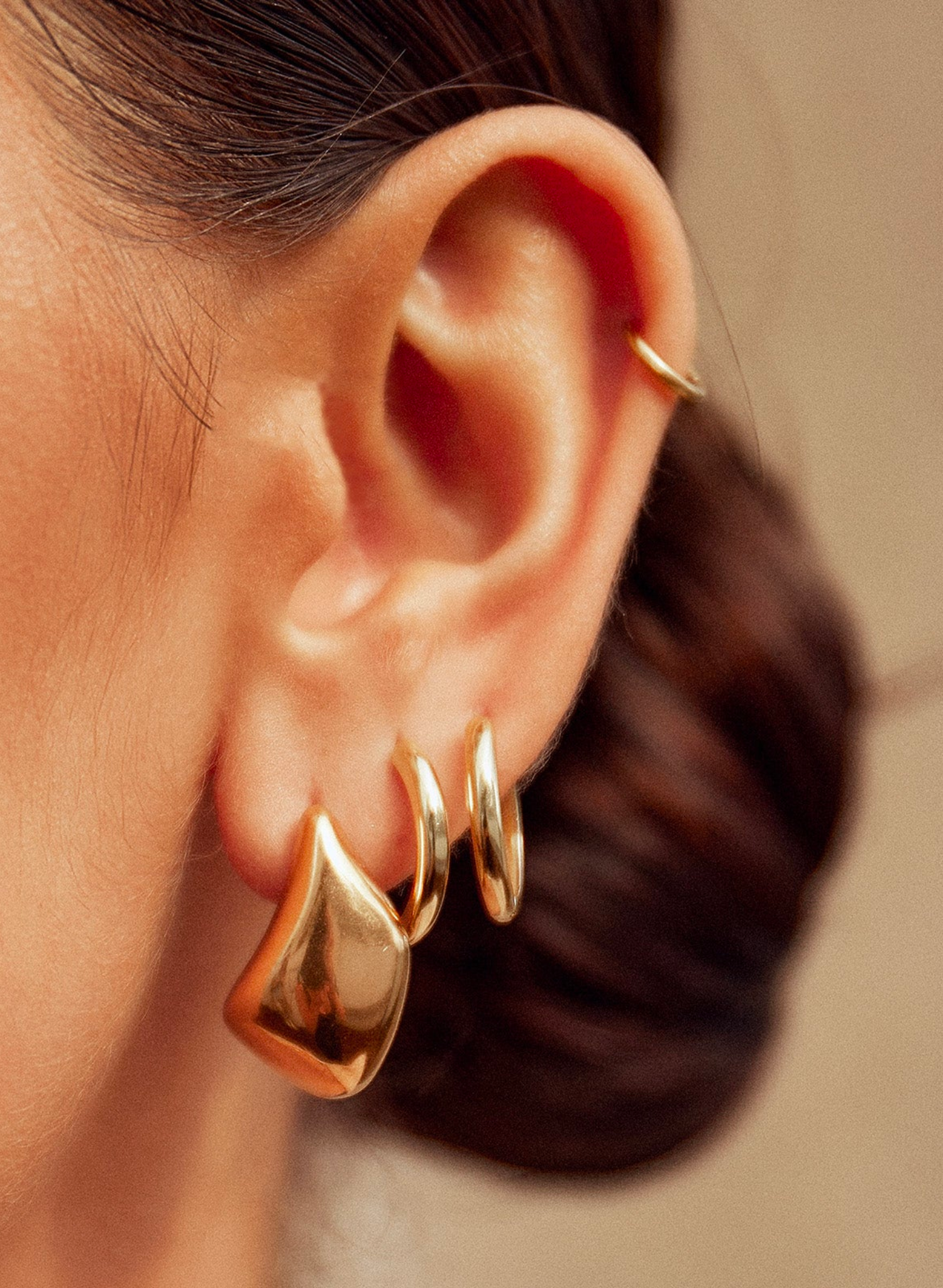 Delphine Gold Earrings