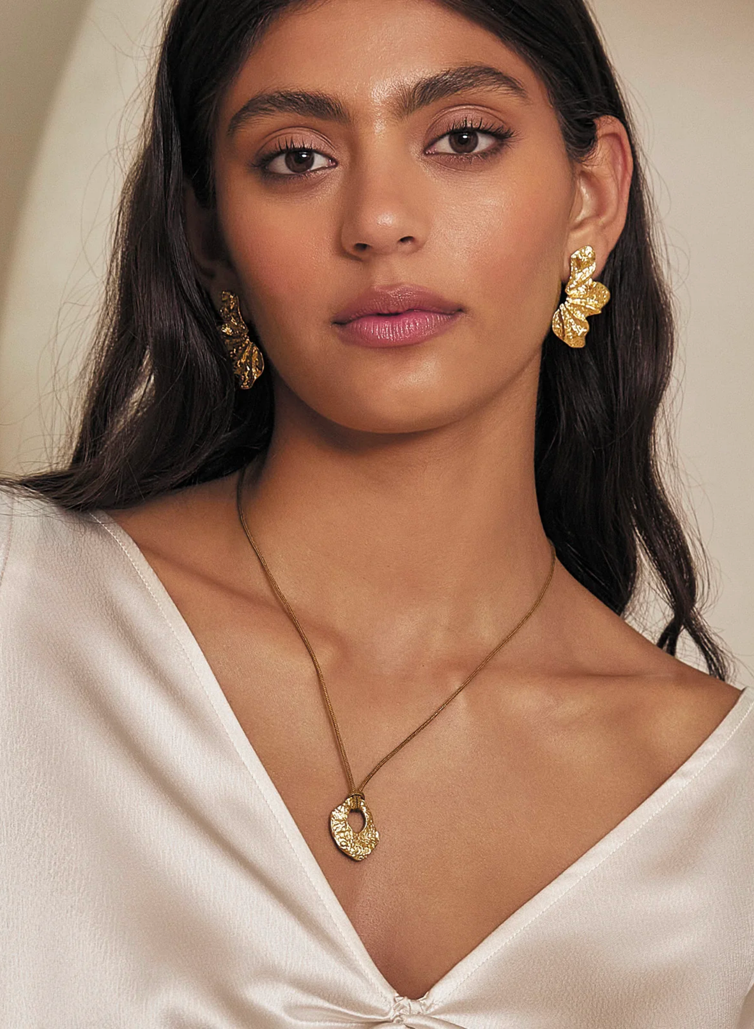 Stassia Gold Earrings