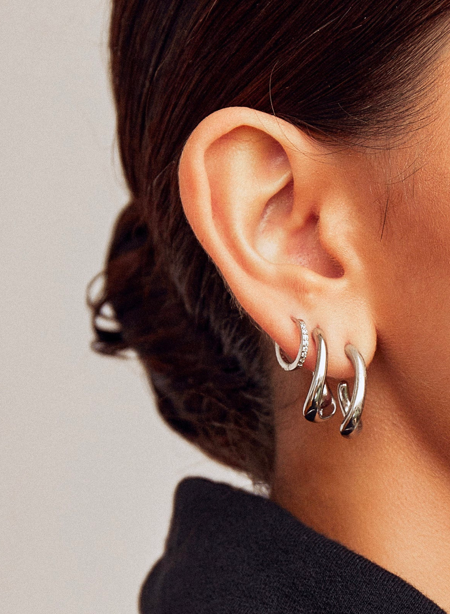 Mikayla Silver Earrings
