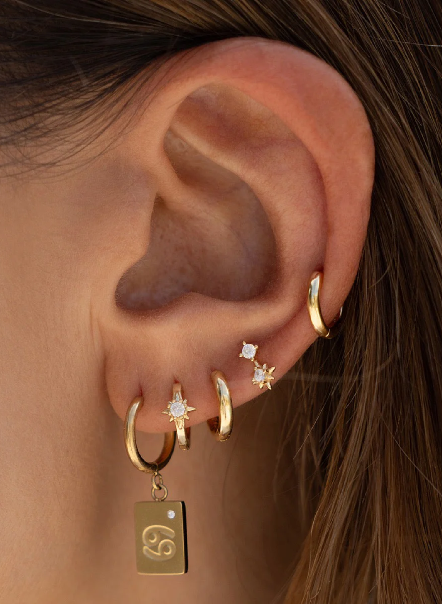 Nova Huggie Earrings