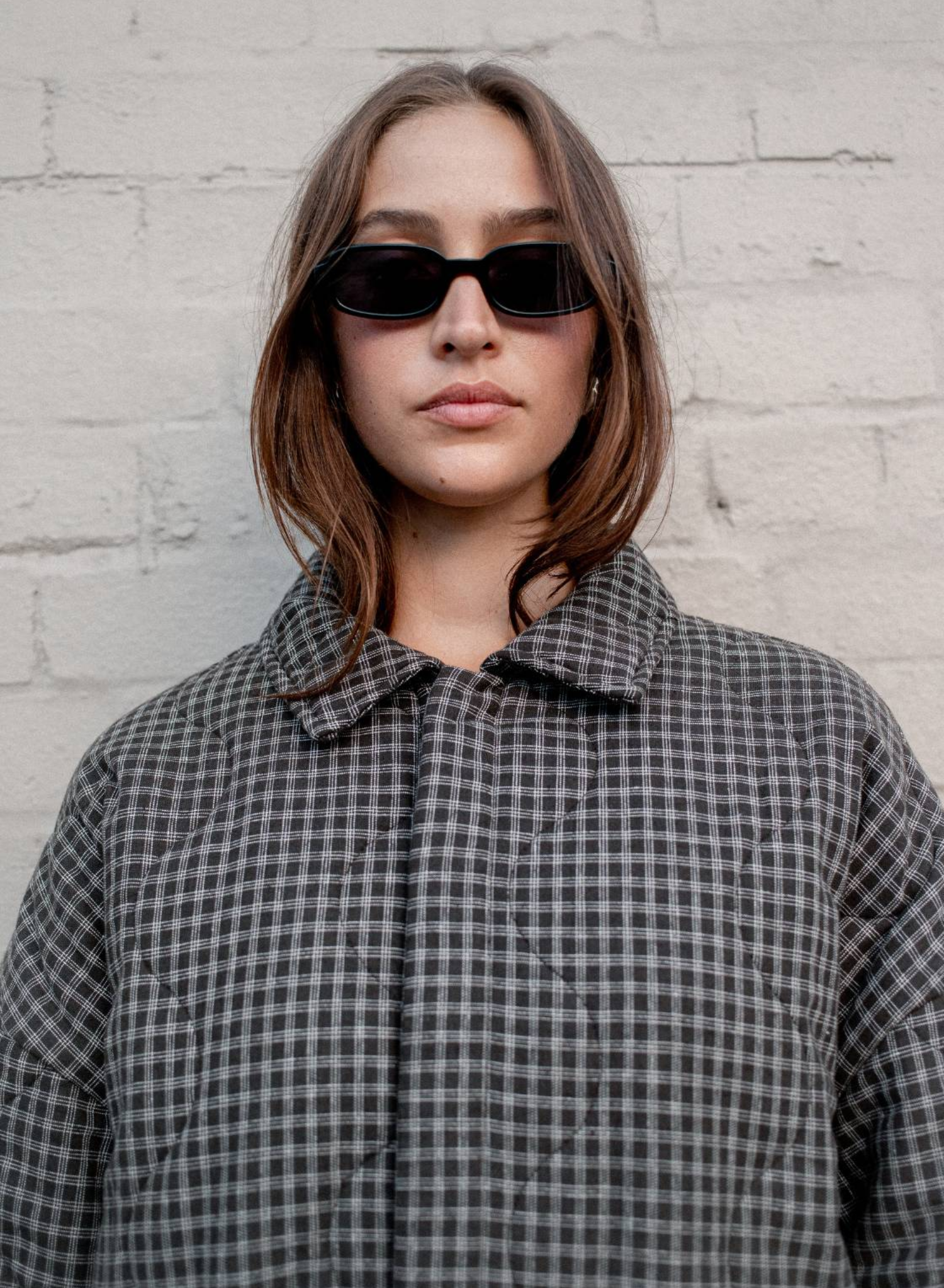 Matteo Jacket - Espresso Check