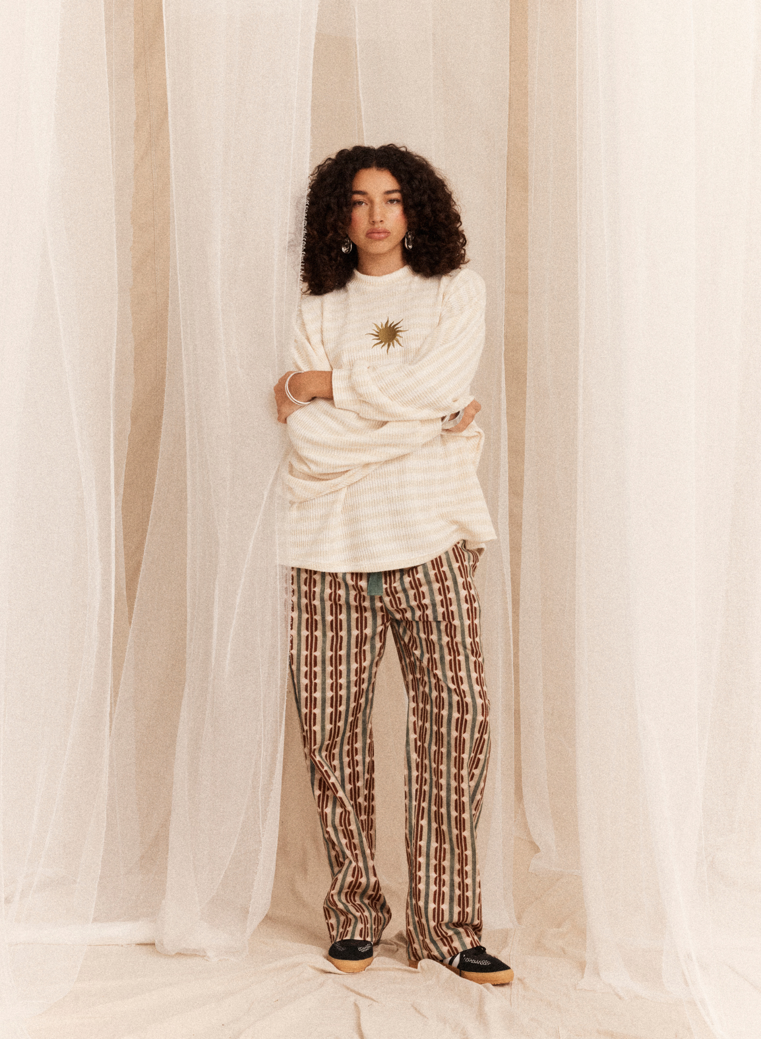 Canto Striped Knit Jumper