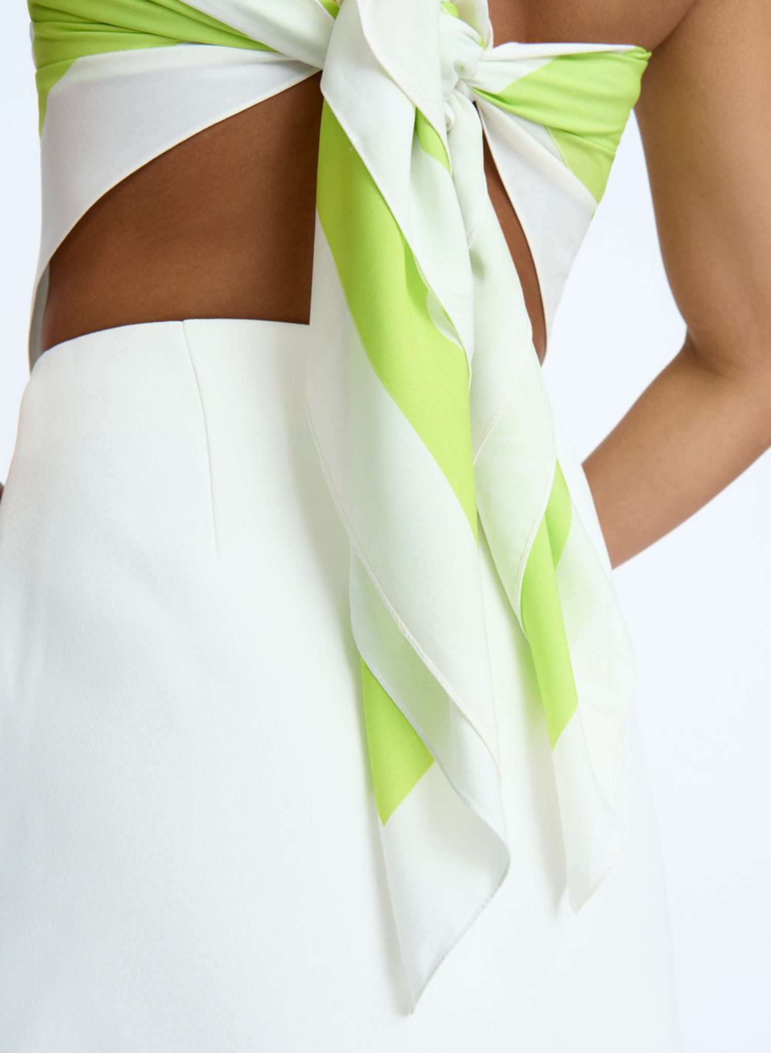 Palm Lover Scarf in Sunny Lime