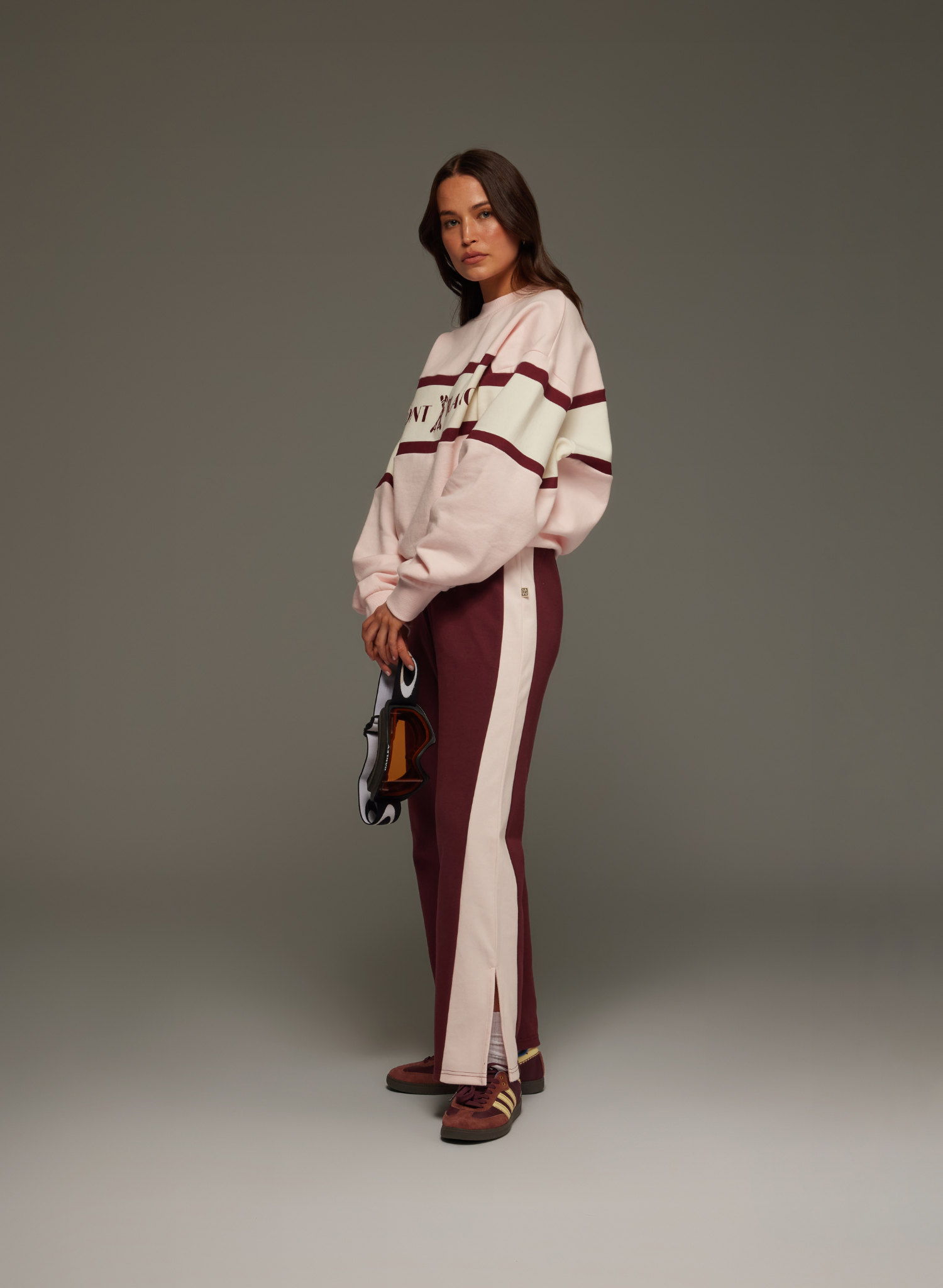 Saint Germain Knit Pant in Red Wine