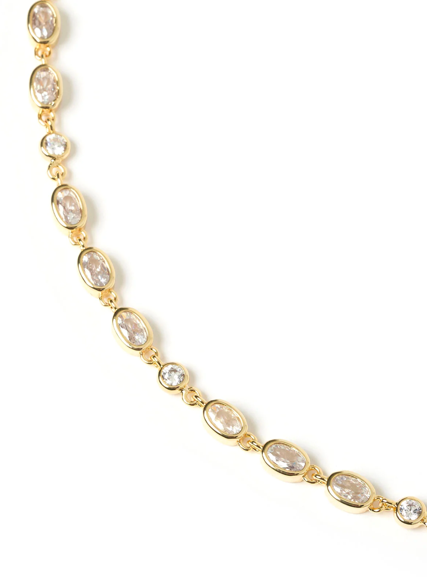 Isadora Gold Necklace Stone