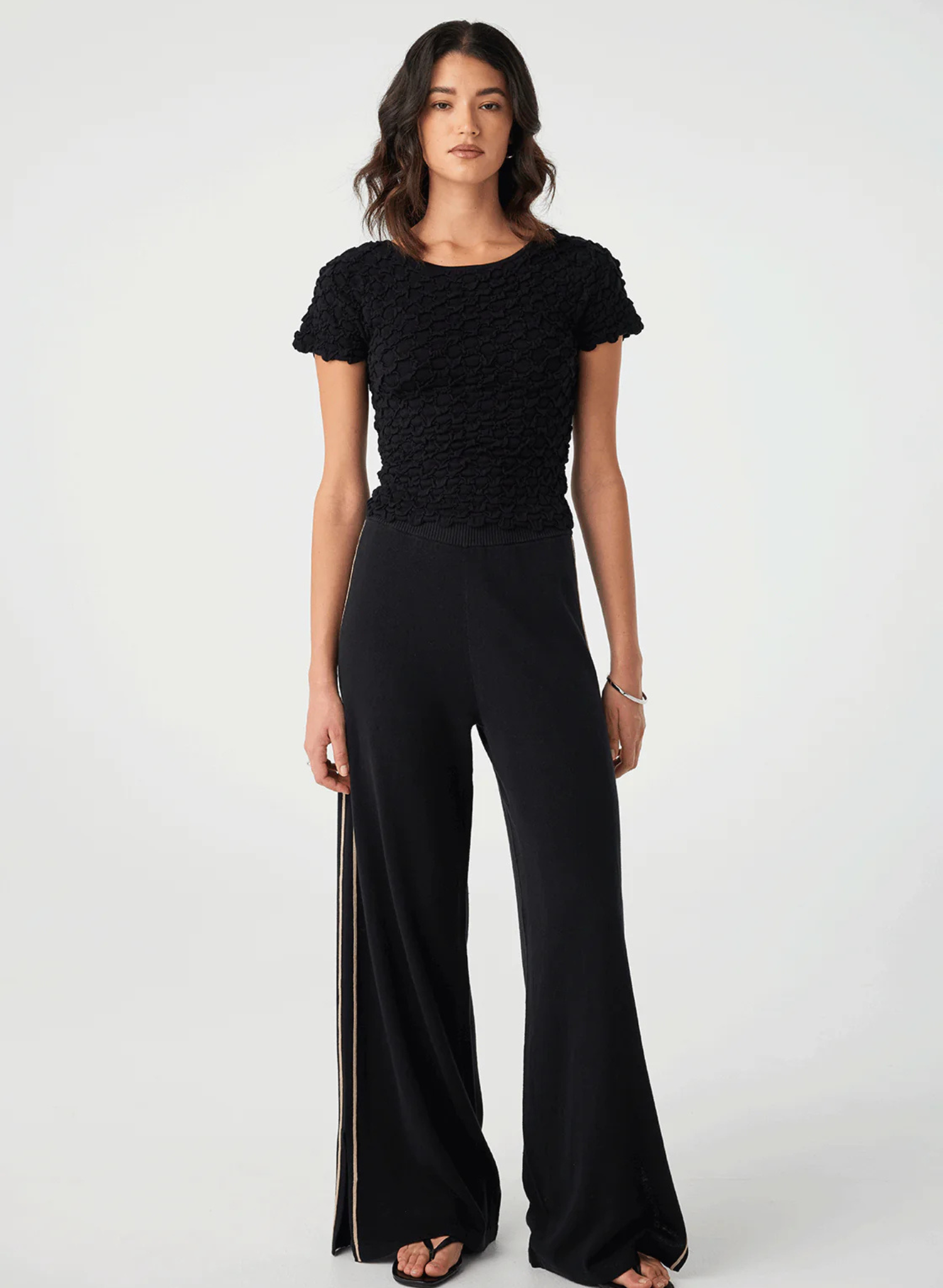 Pippa Lightweight Wide-Pant | Black