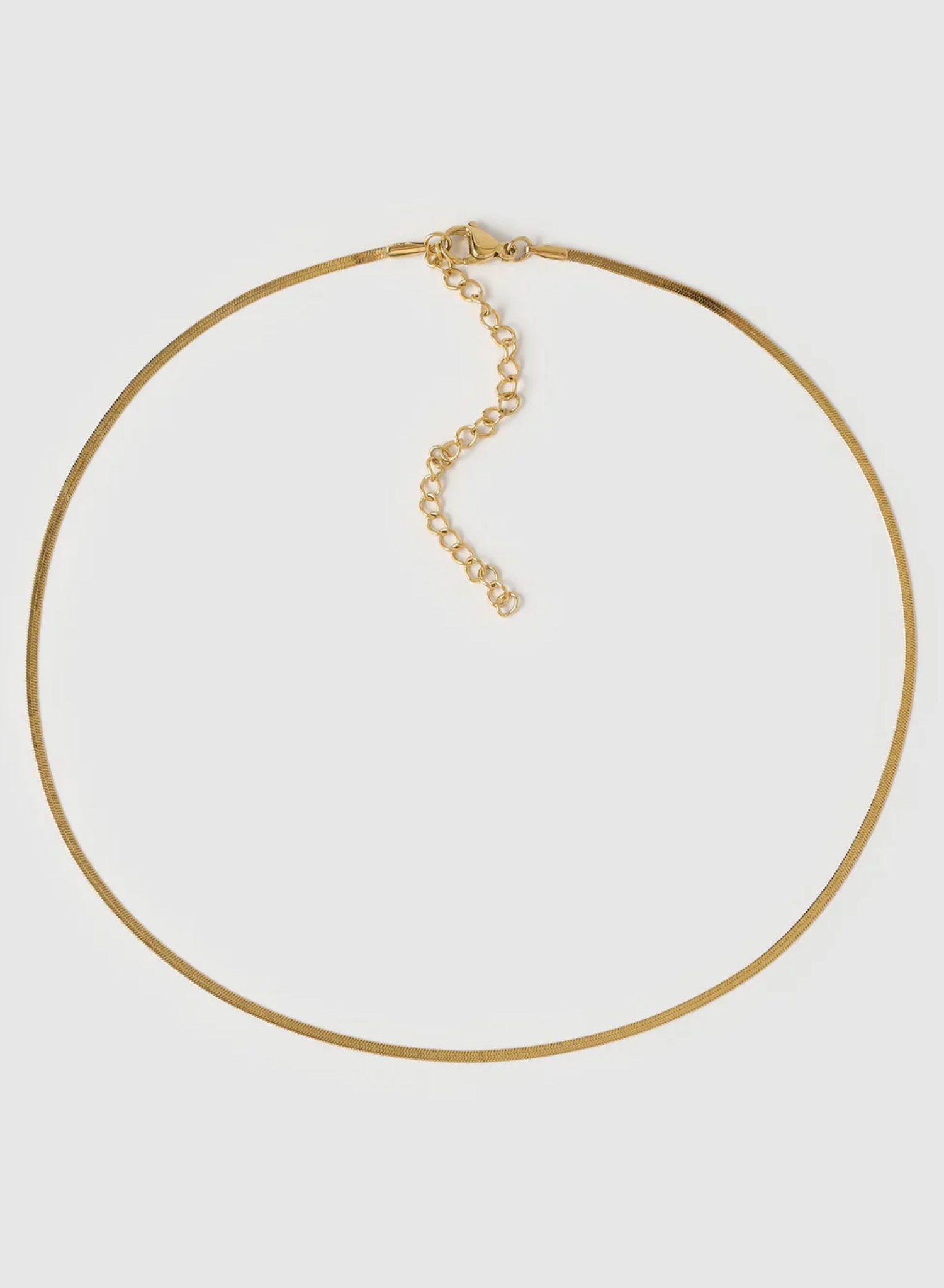 Shayla Gold Snake Chain Necklace