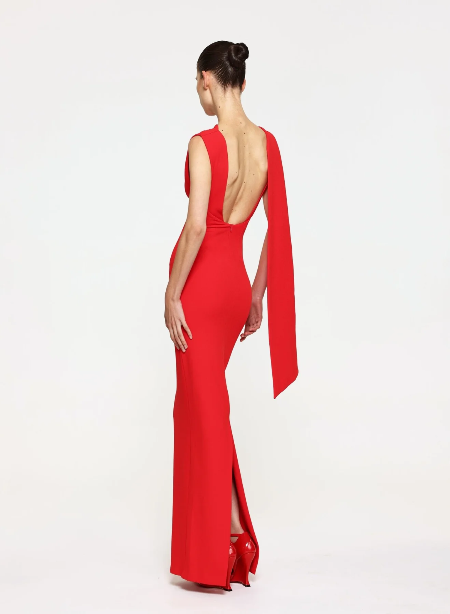 Audrey Gown - Cherry Red