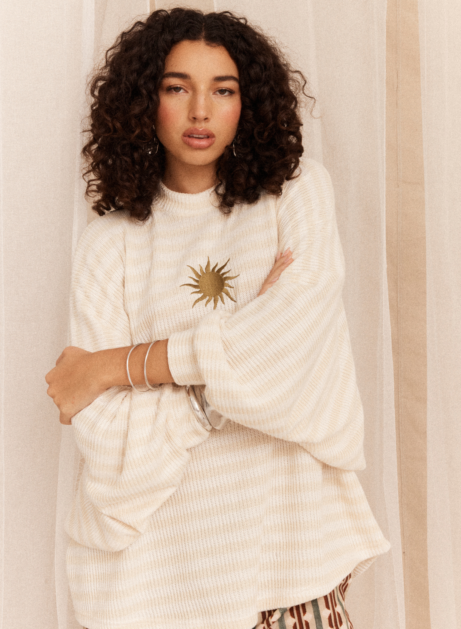 Canto Striped Knit Jumper