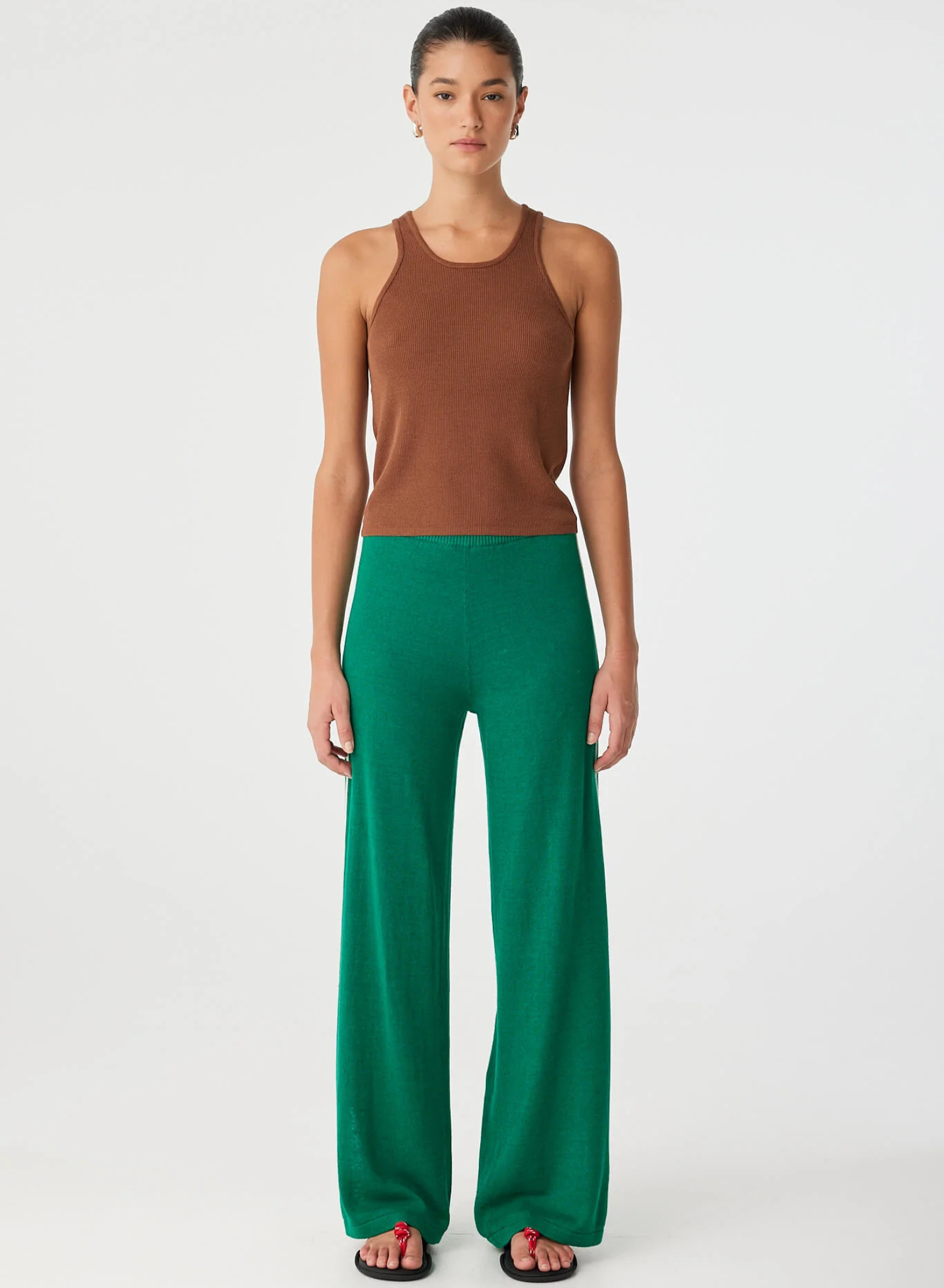 Pippa Pant - Palm Green