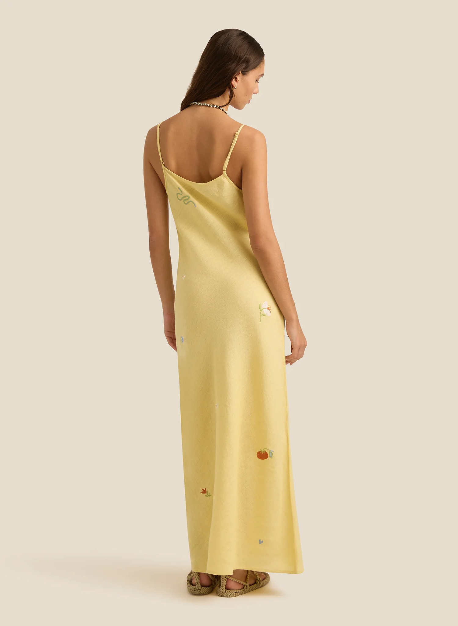Lana Dress - Charm Embroidery