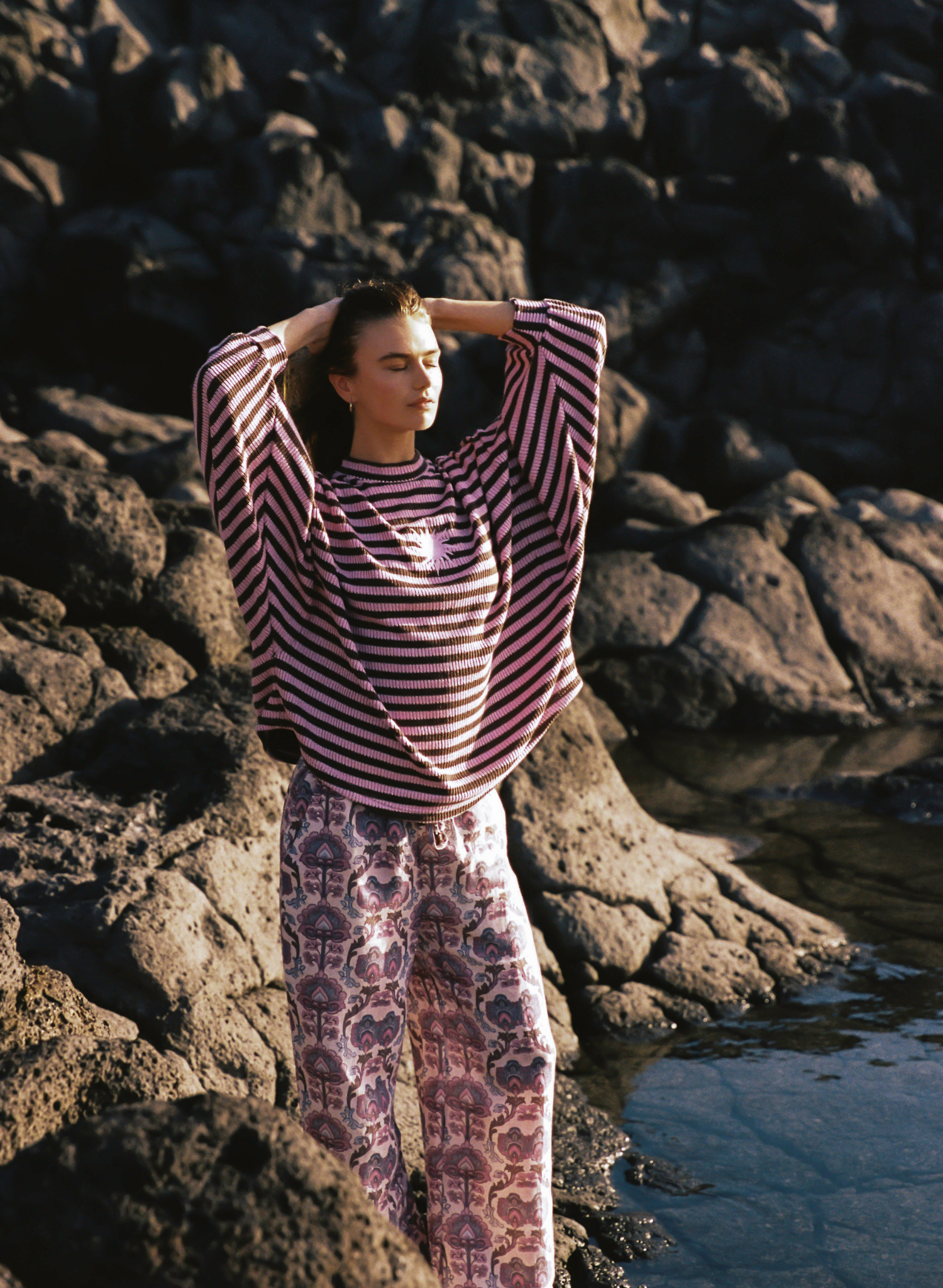 Canto Knit Striped Jumper