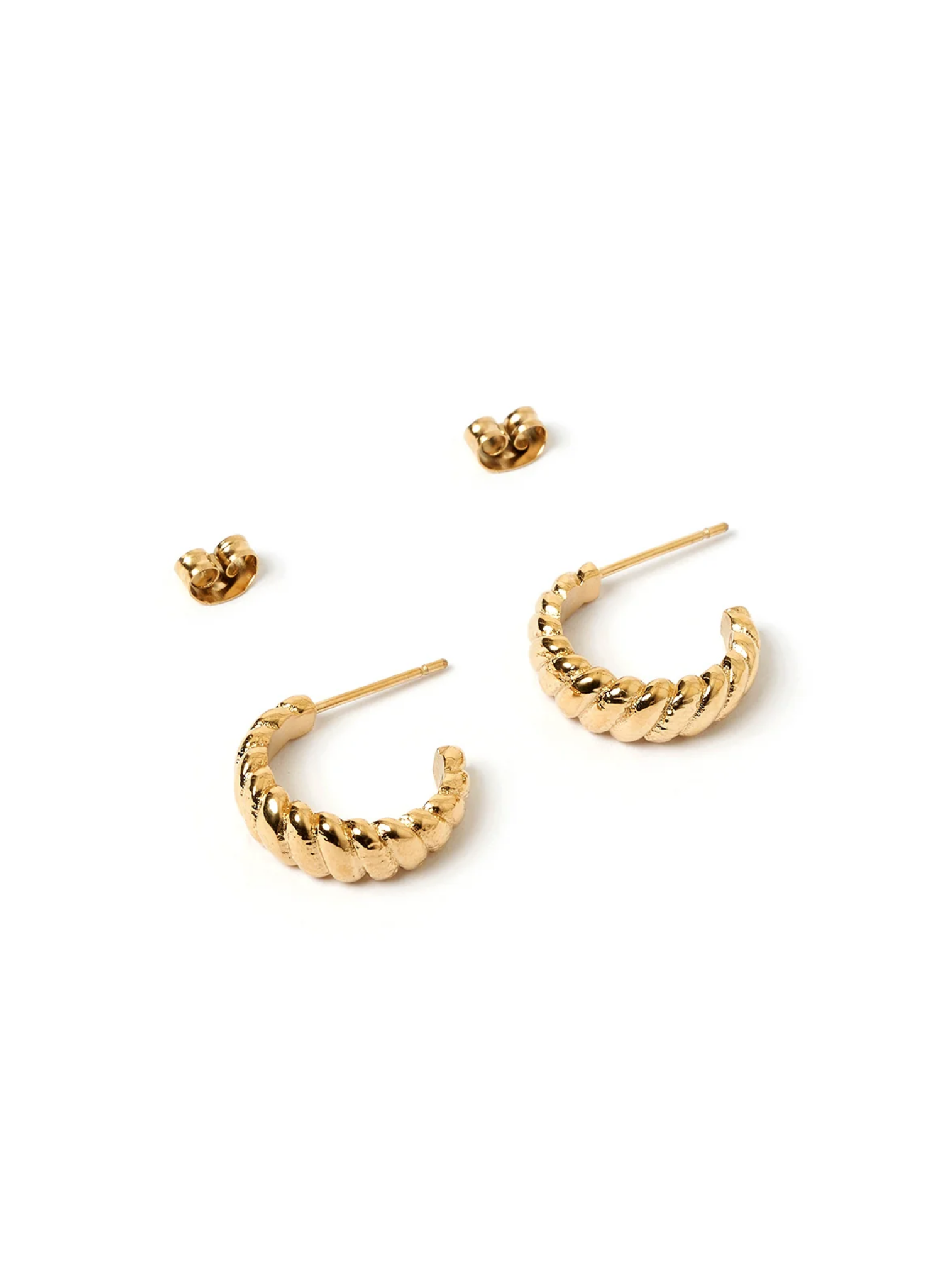 Lulu Gold Hoop Earrings