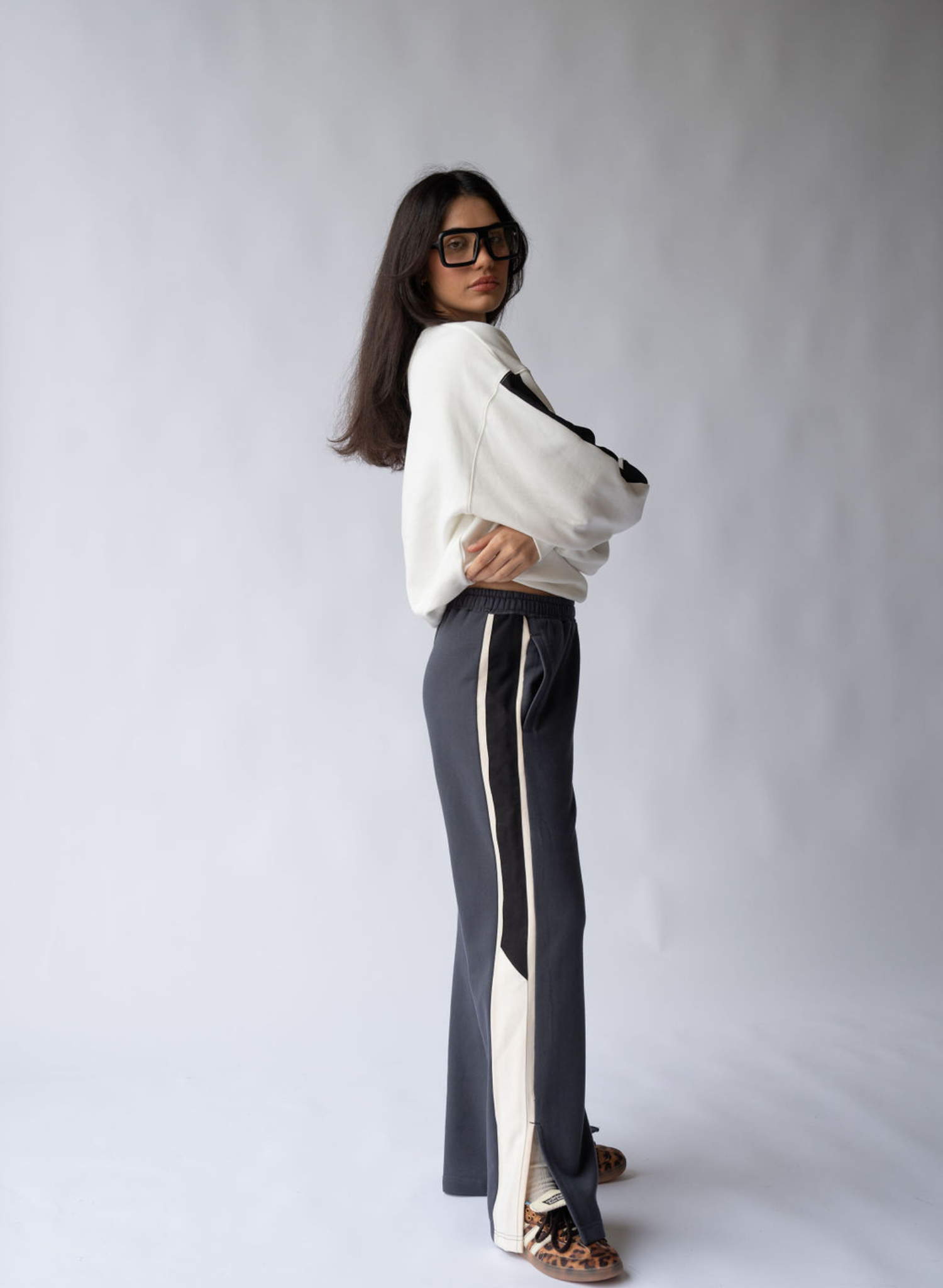 Parisienne Trackpant in Noir