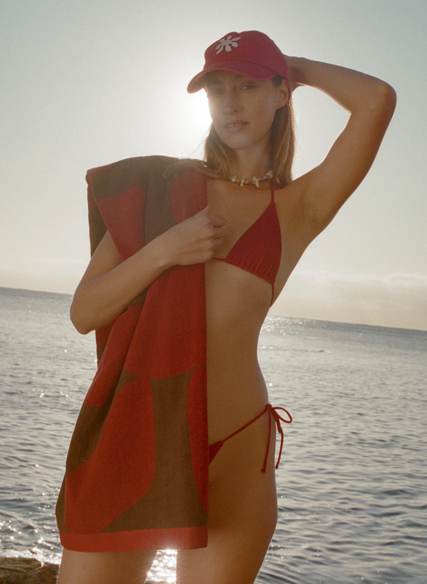 Calvi Cap - Red Ochre
