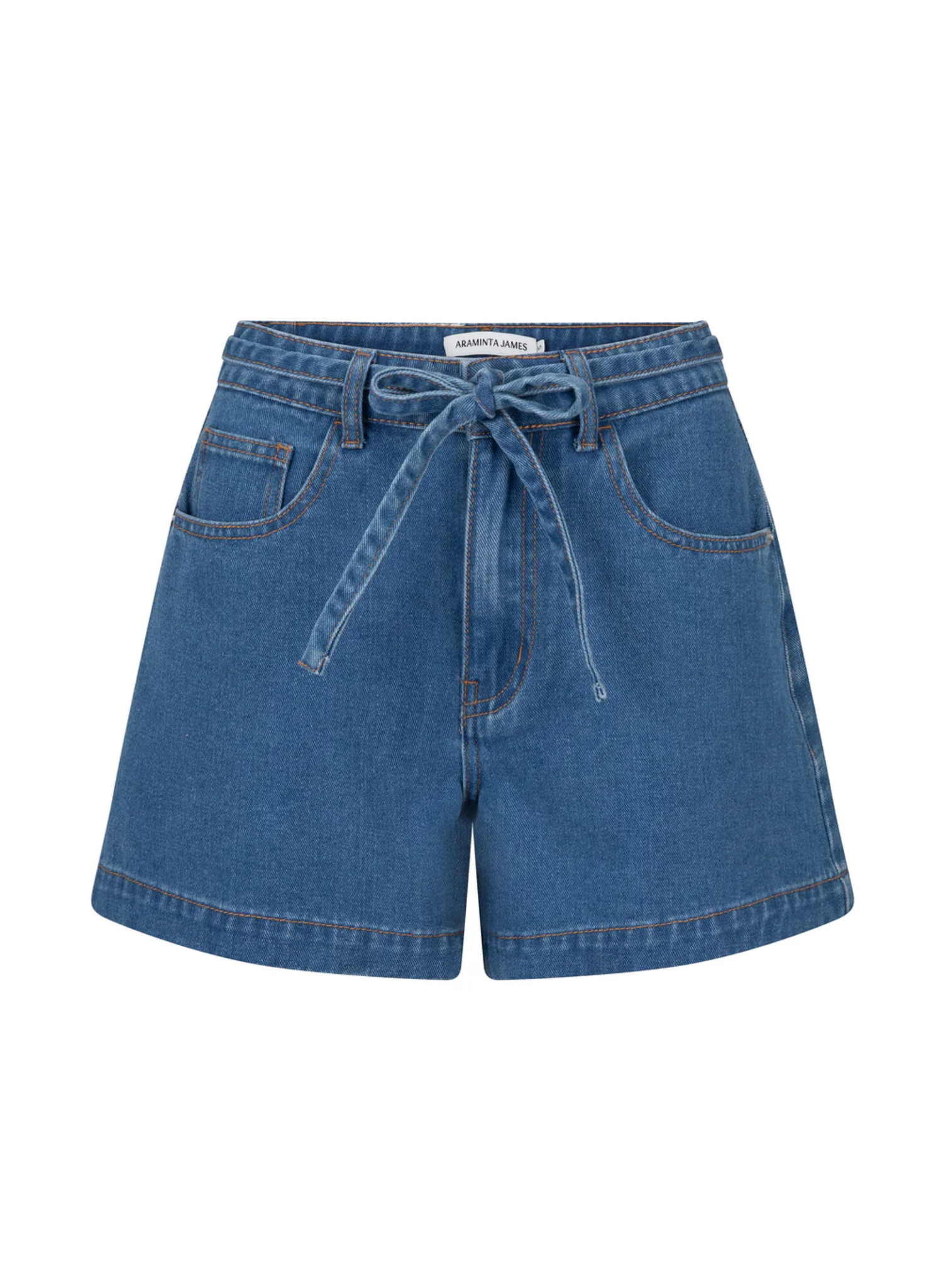 Jolie Denim Short in Dark Blue