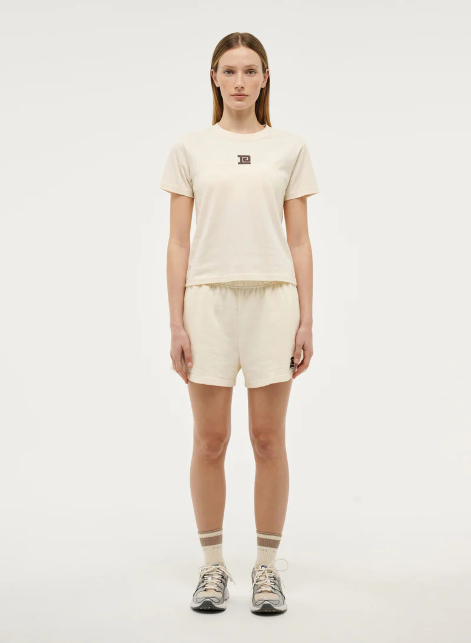 MEDLEY SHORT SLEEVE TEE IN WHISPER WHITE