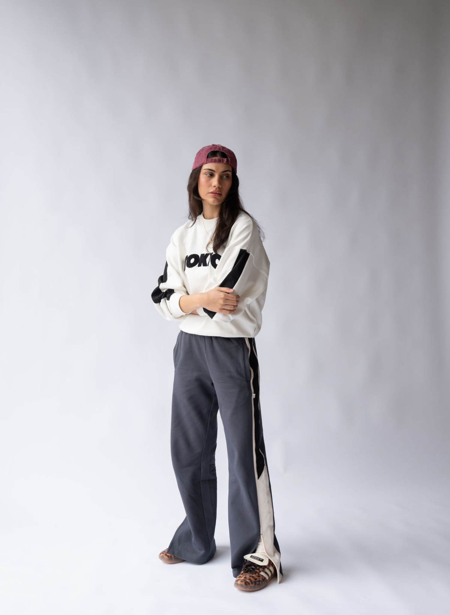 Parisienne Trackpant in Noir
