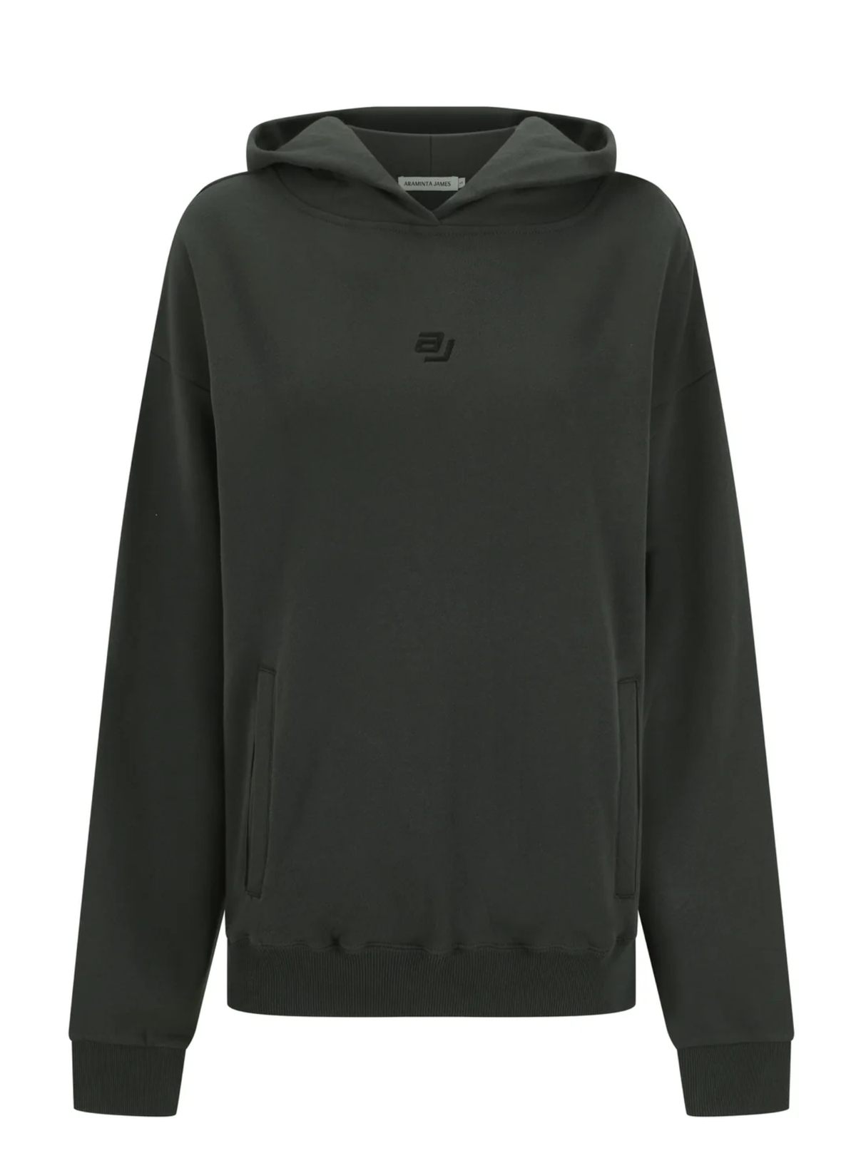 AJ Hoodie Washed Black