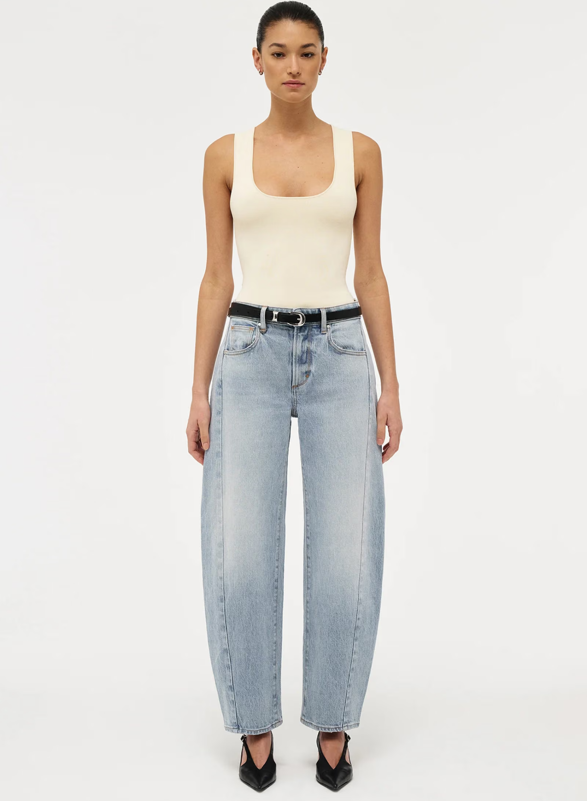 Amber Barrel Jeans - Vogue