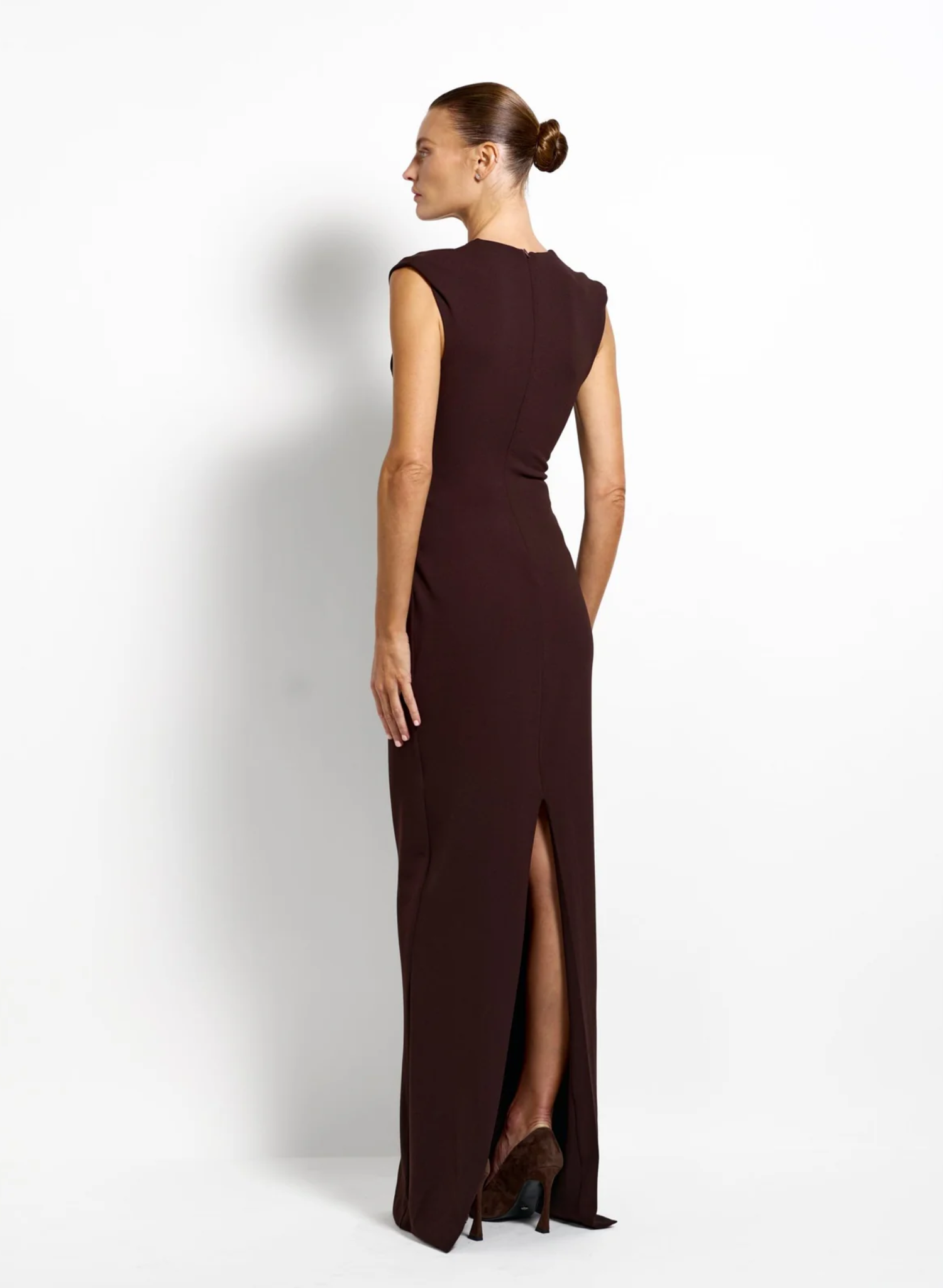Analie Gown - Coffee