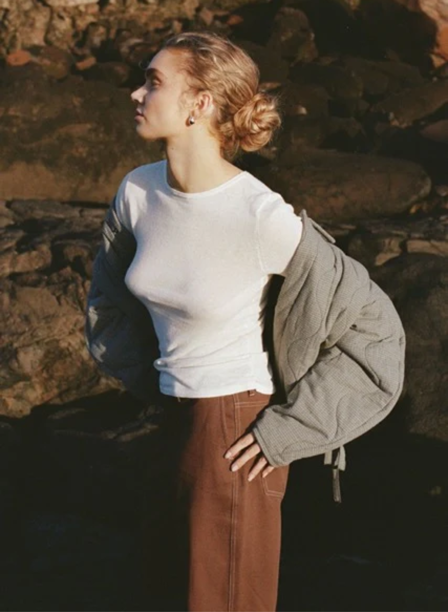 Aston LS Top - Cream