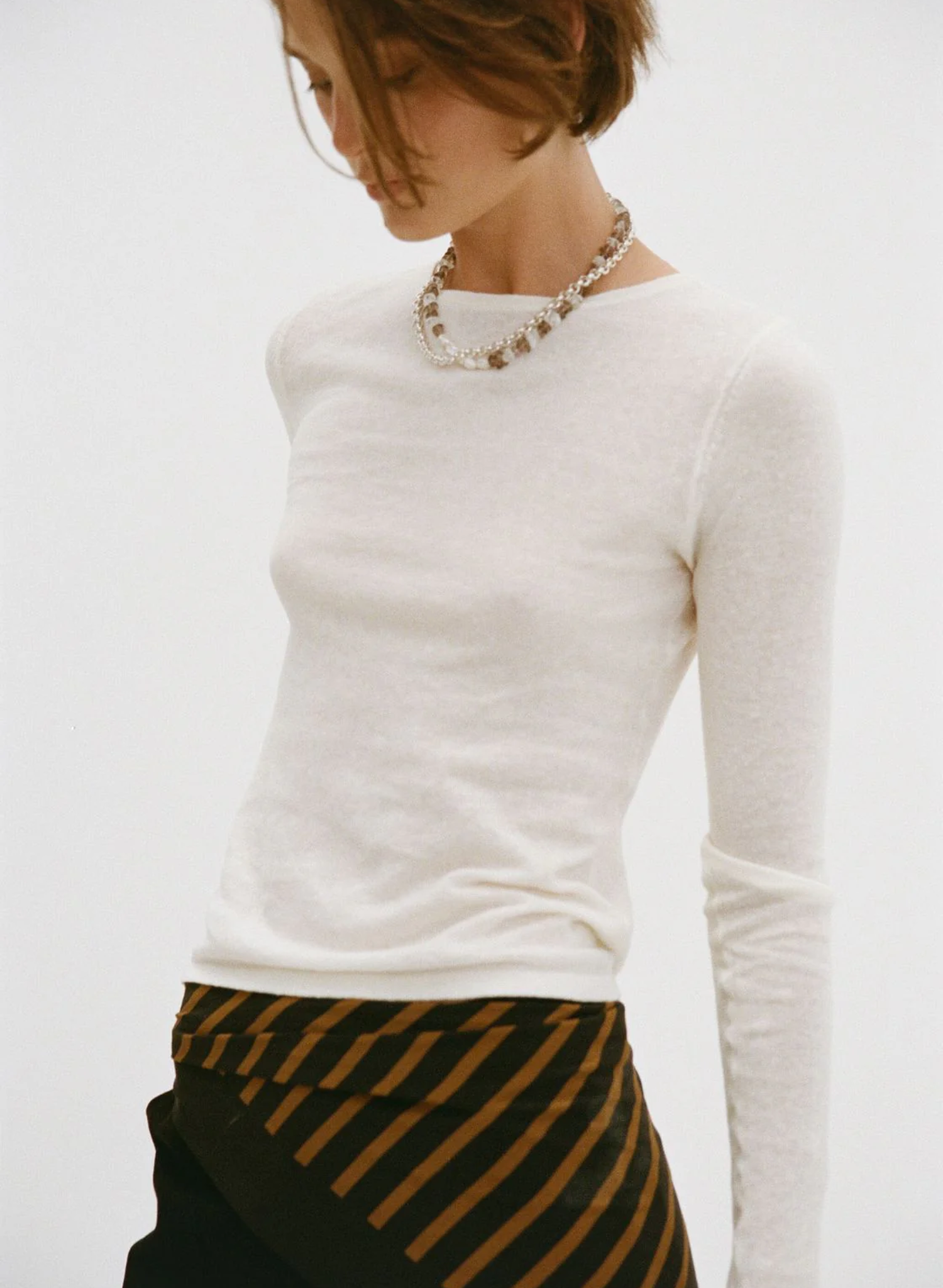 Aston LS Top - Cream