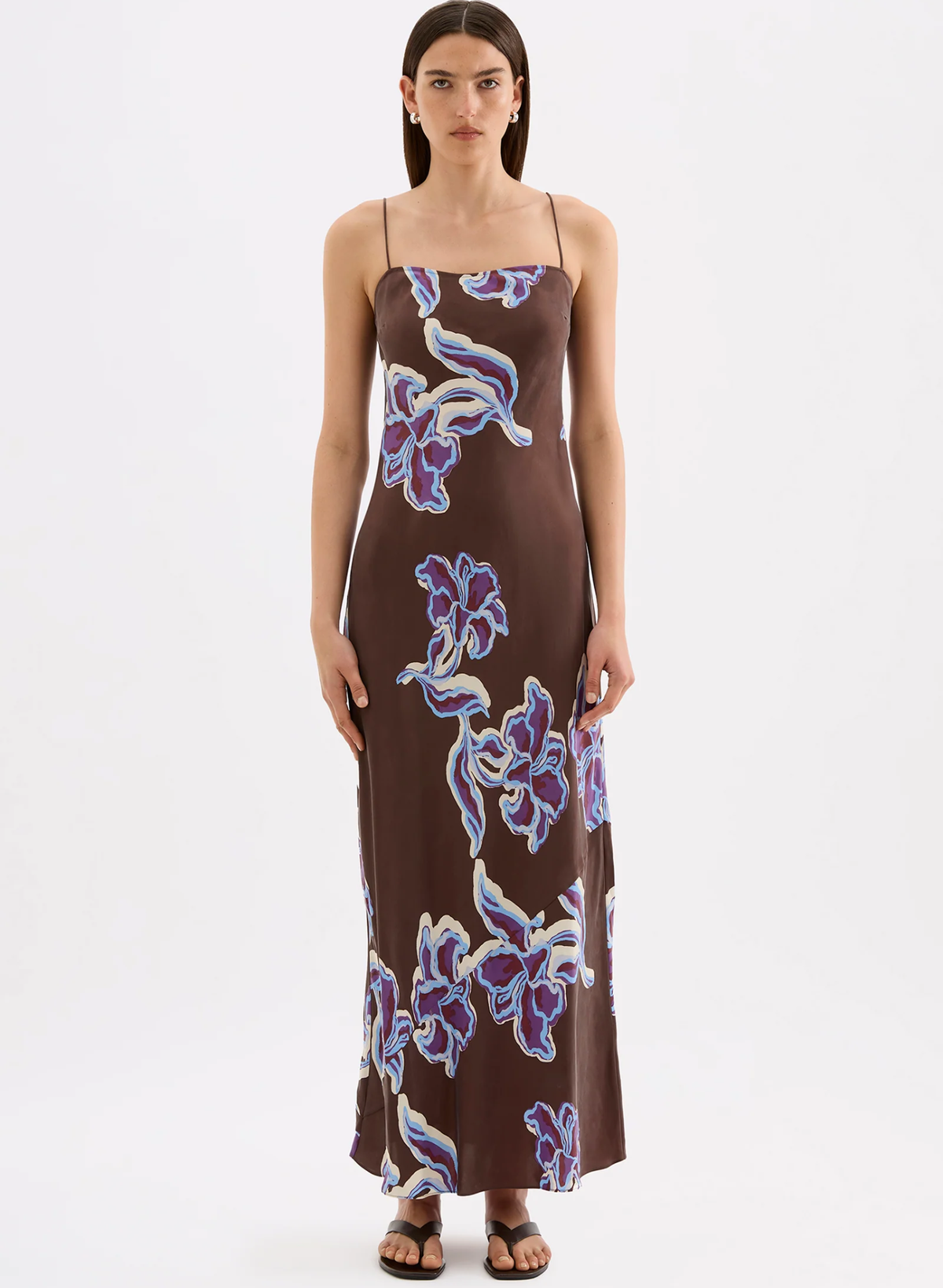 Azalea Cupro Slip Dress