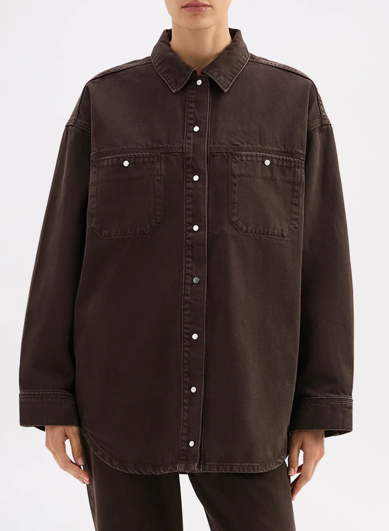 Brax Denim Jacket - Espresso