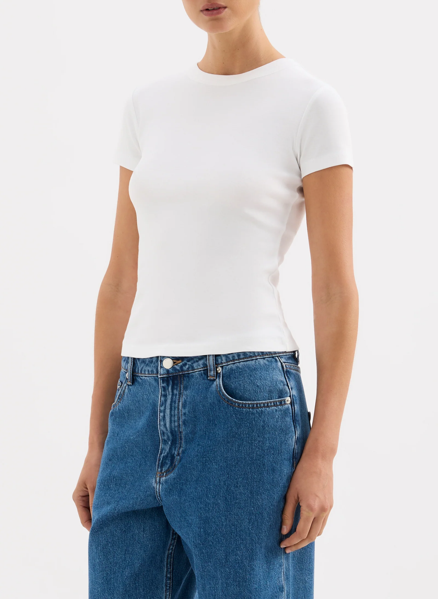 Organic Baby Tee - White