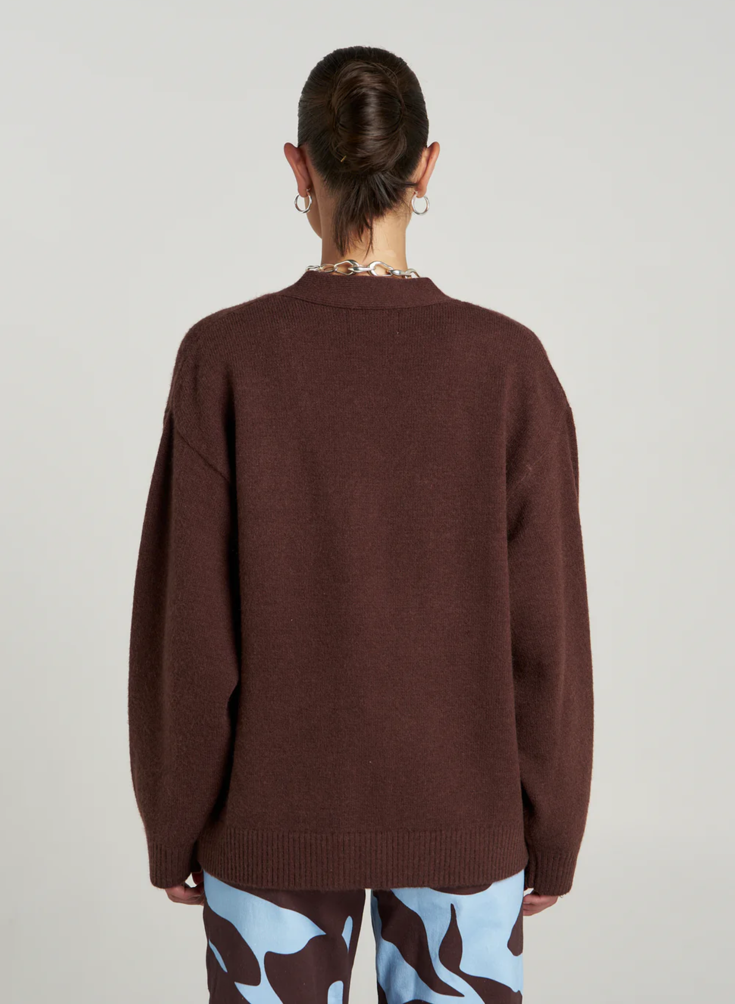 Slouchy Cardigan - Espresso