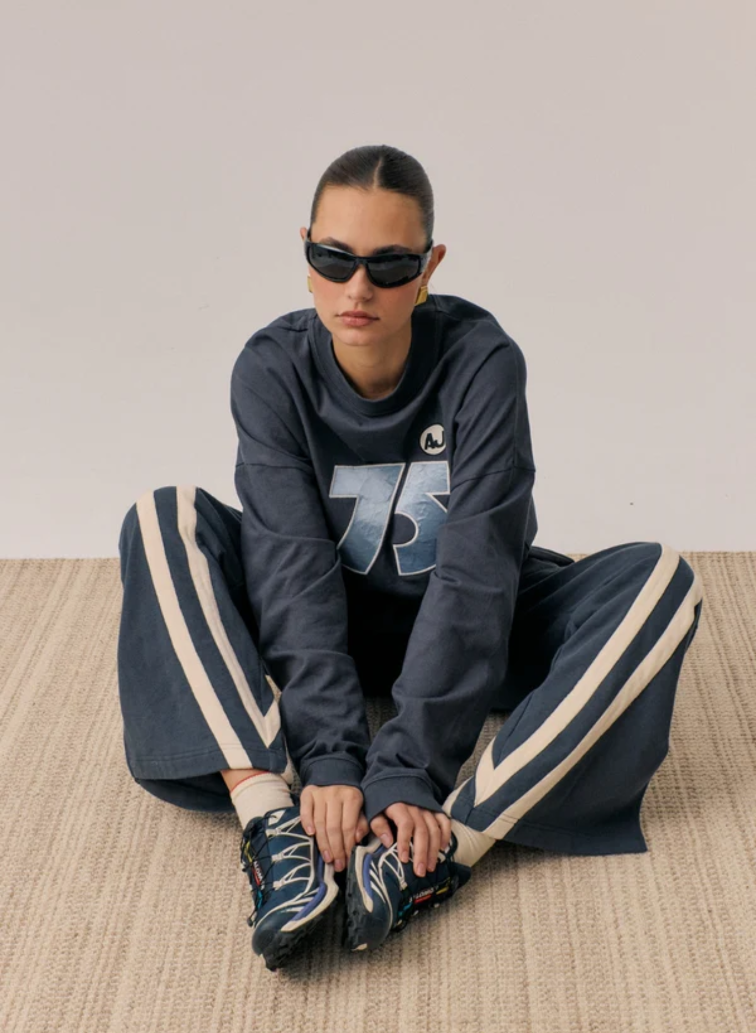 Daytona LS Top - Washed Black