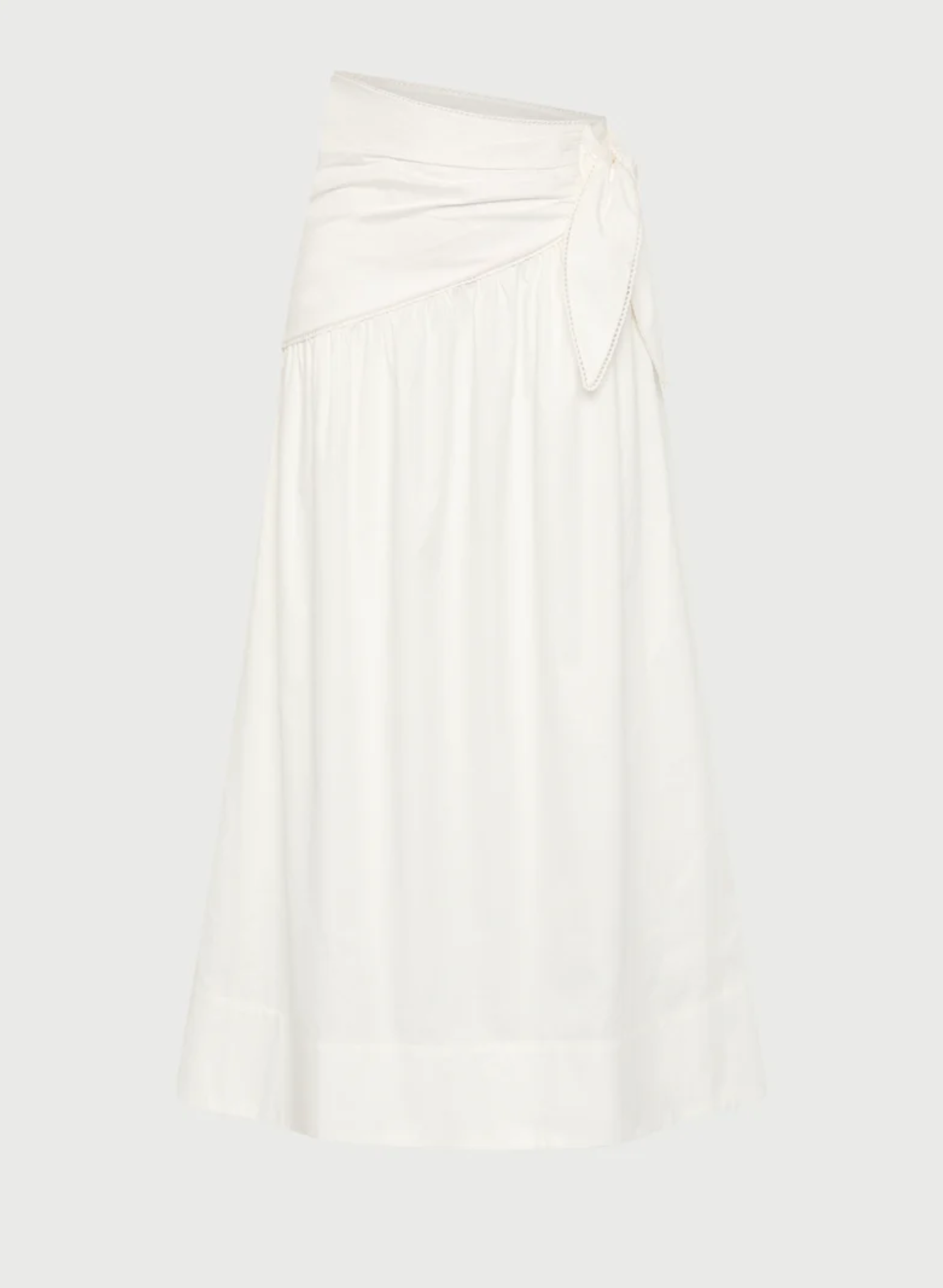 Dixie Tie Skirt White