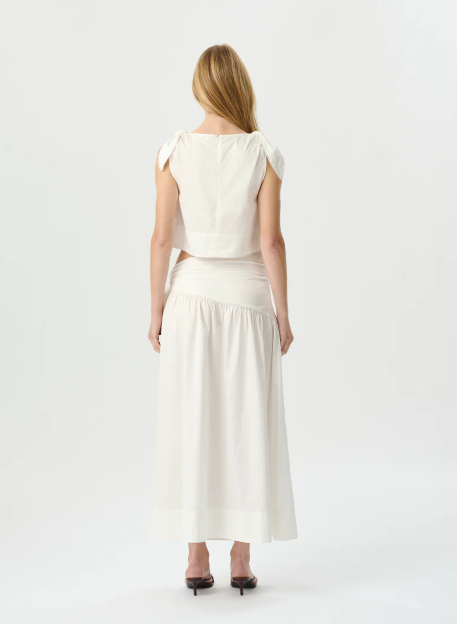 Dixie Tie Top White