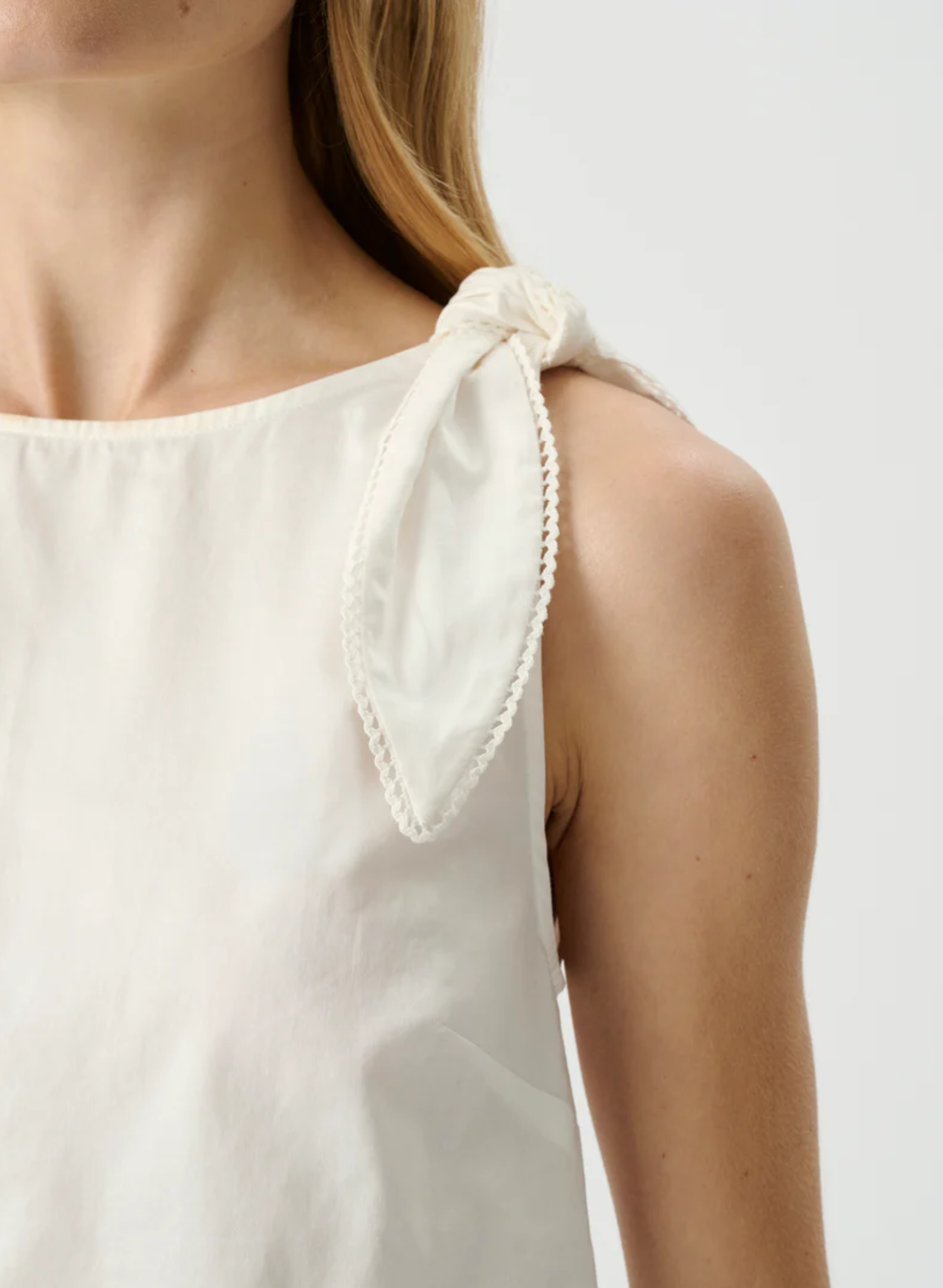 Dixie Tie Top White