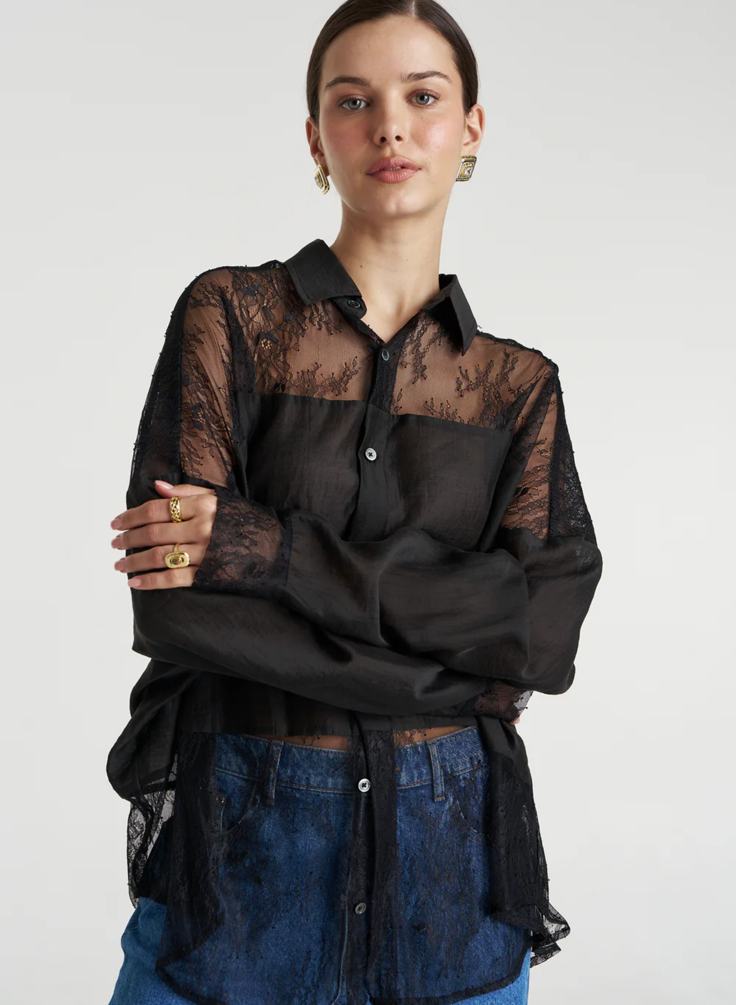 Dusk LS Shirt - Black