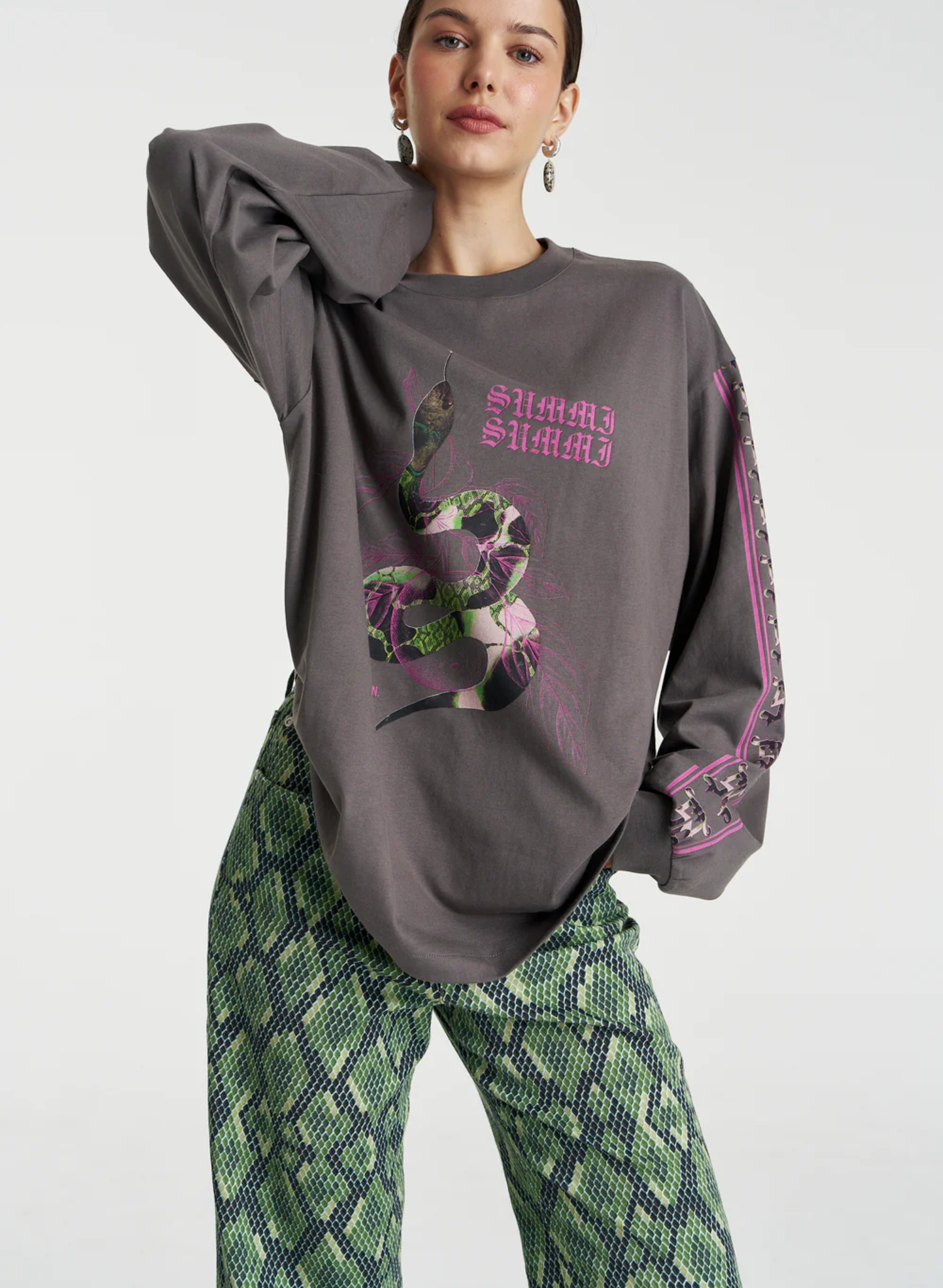 Eden LS Tee - Shadow