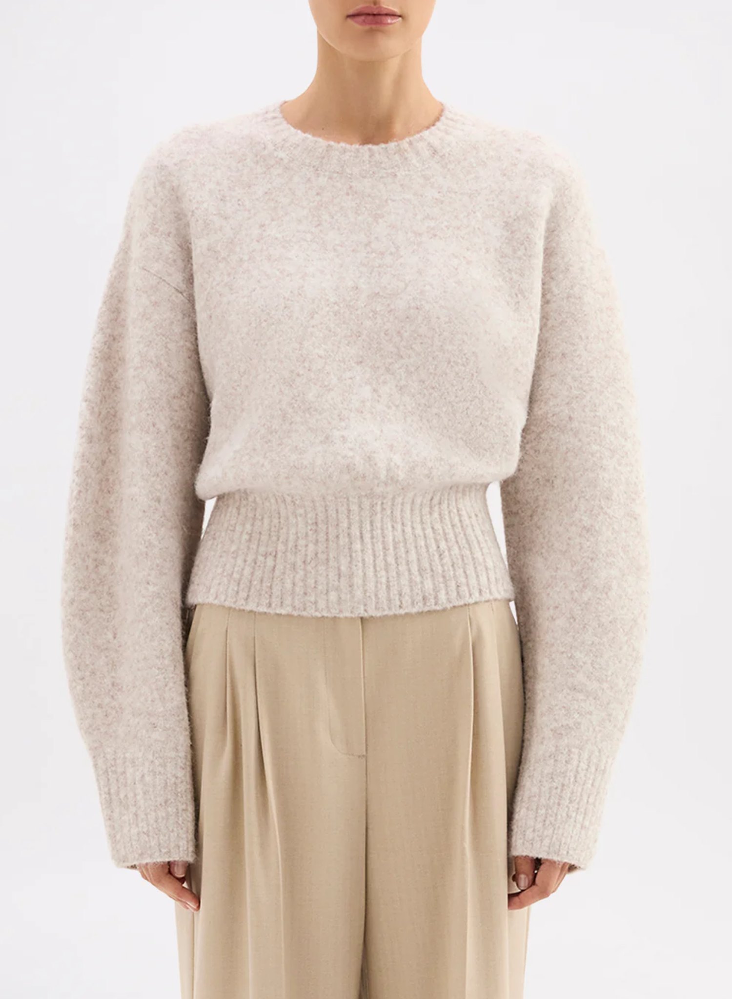 Elsie Knit - Cinder Marle