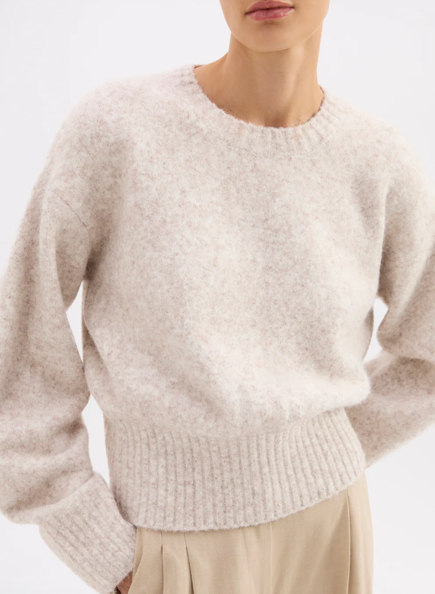 Elsie Knit - Cinder Marle