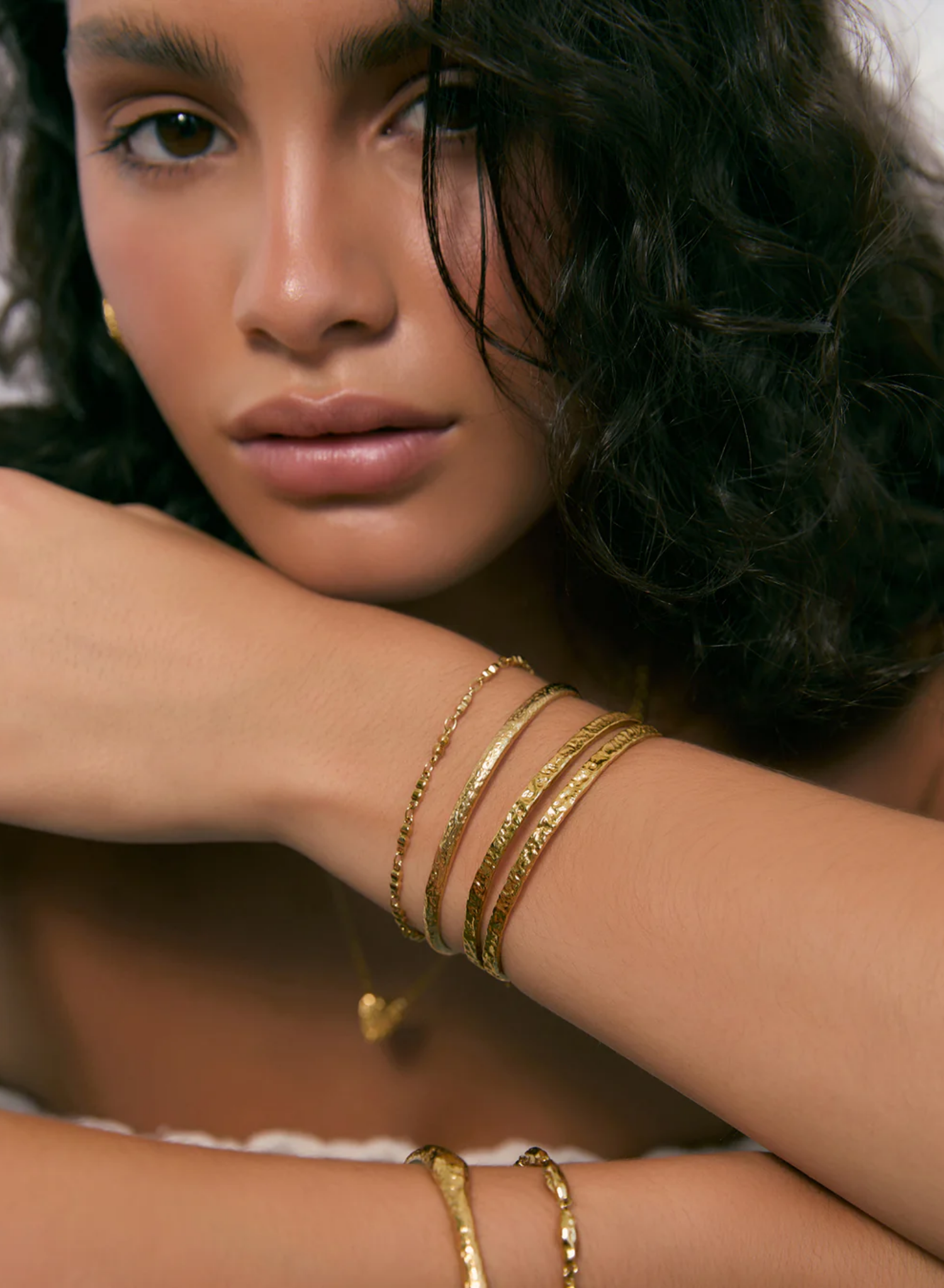 Elodi Gold Cuff Bracelet