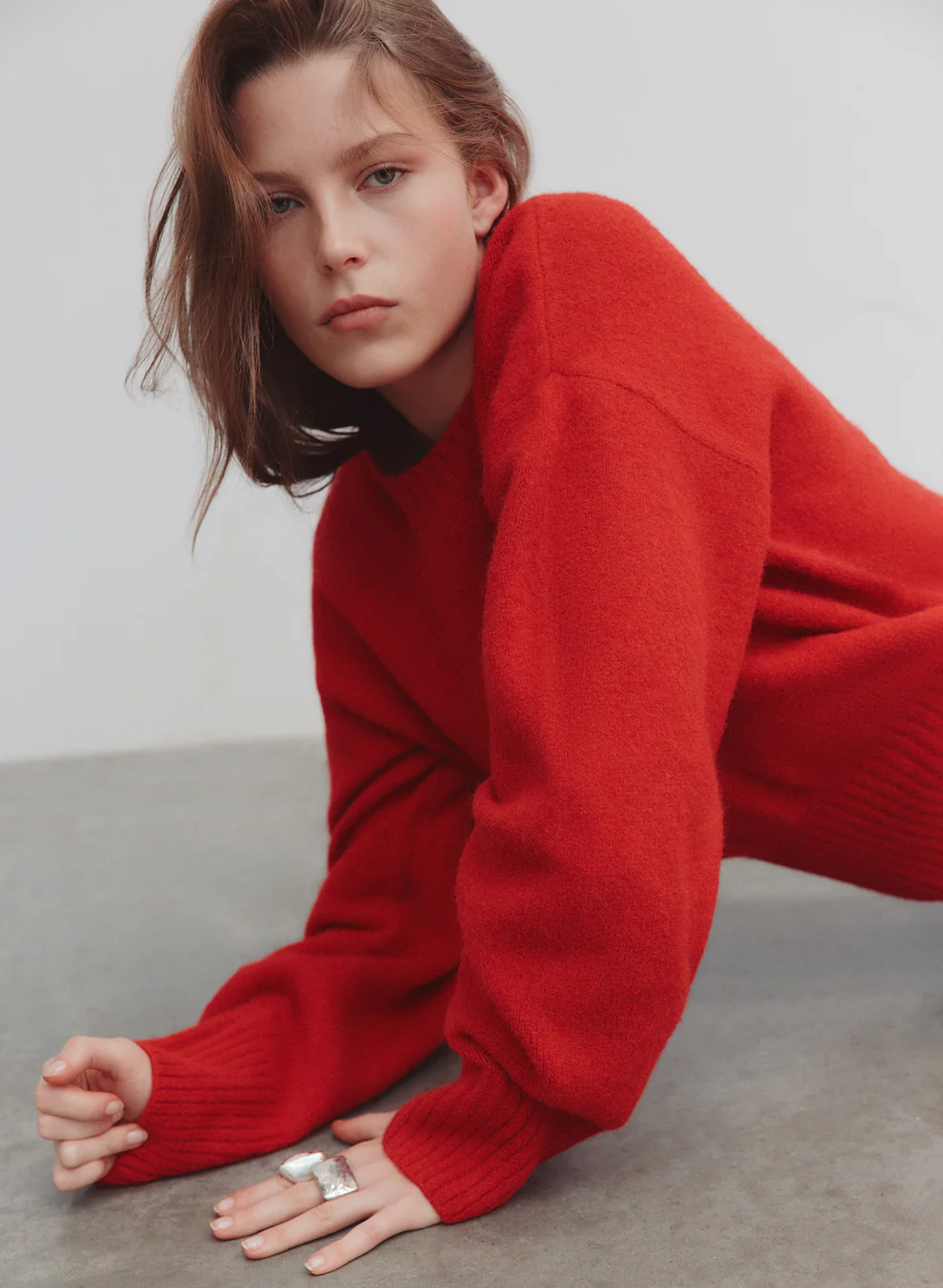 Elsie Knit - Vermillion