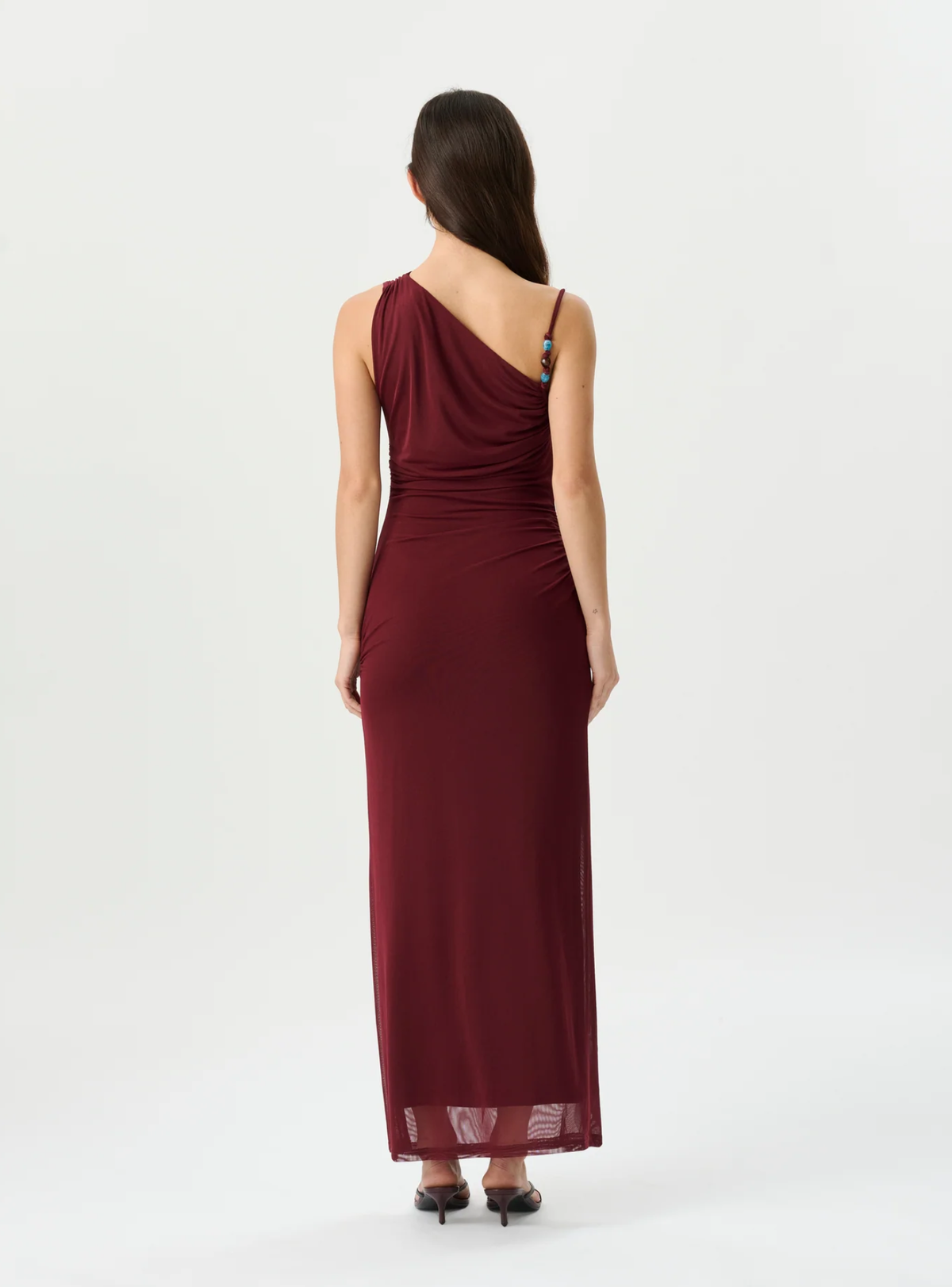 Ember Mesh Dress - Mulberry