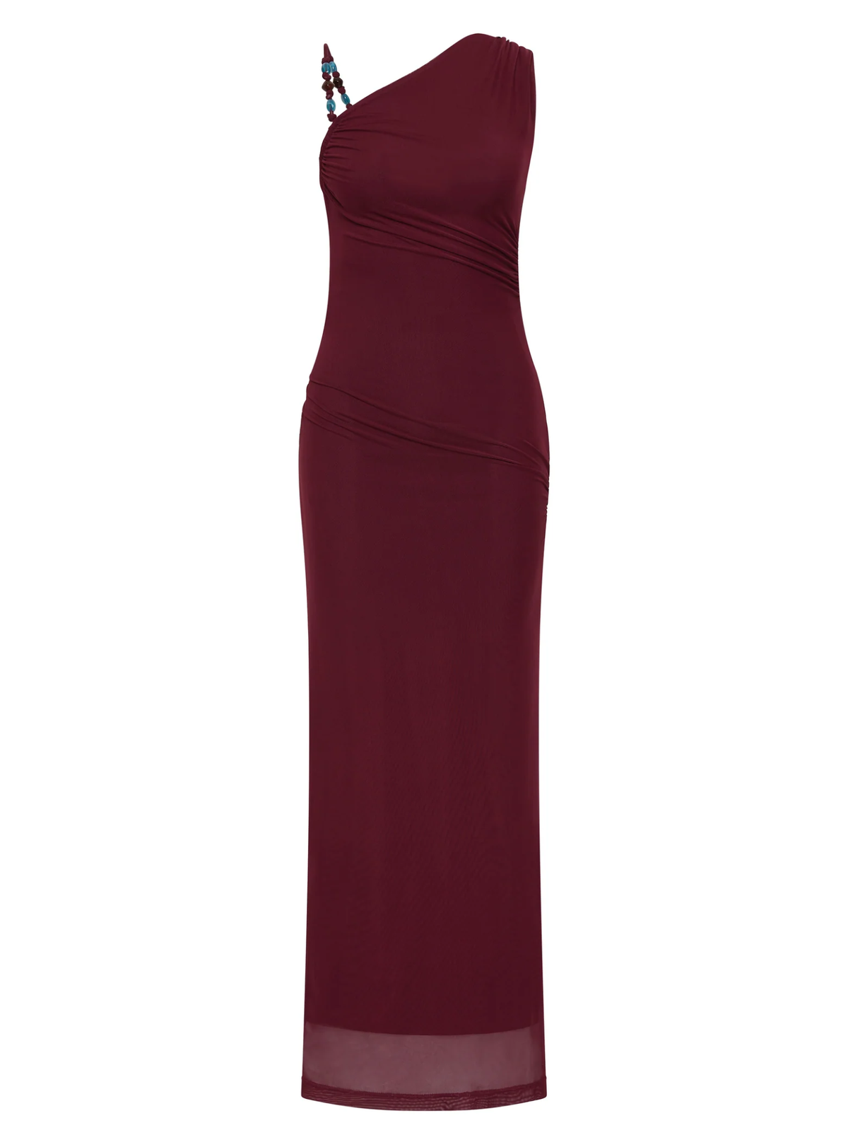 Ember Mesh Dress - Mulberry