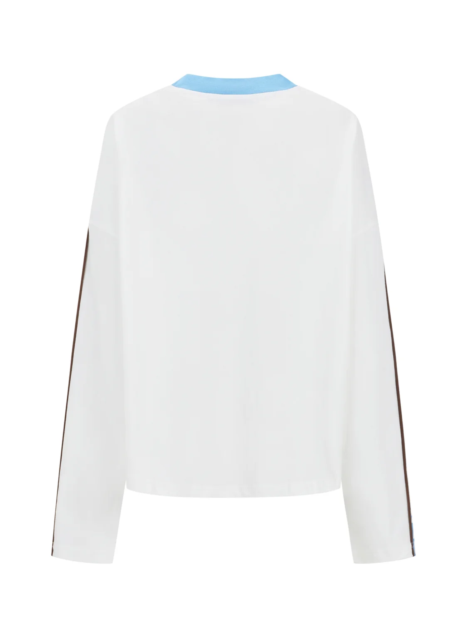 Frutti Oversized Long Sleeve Tee Snow
