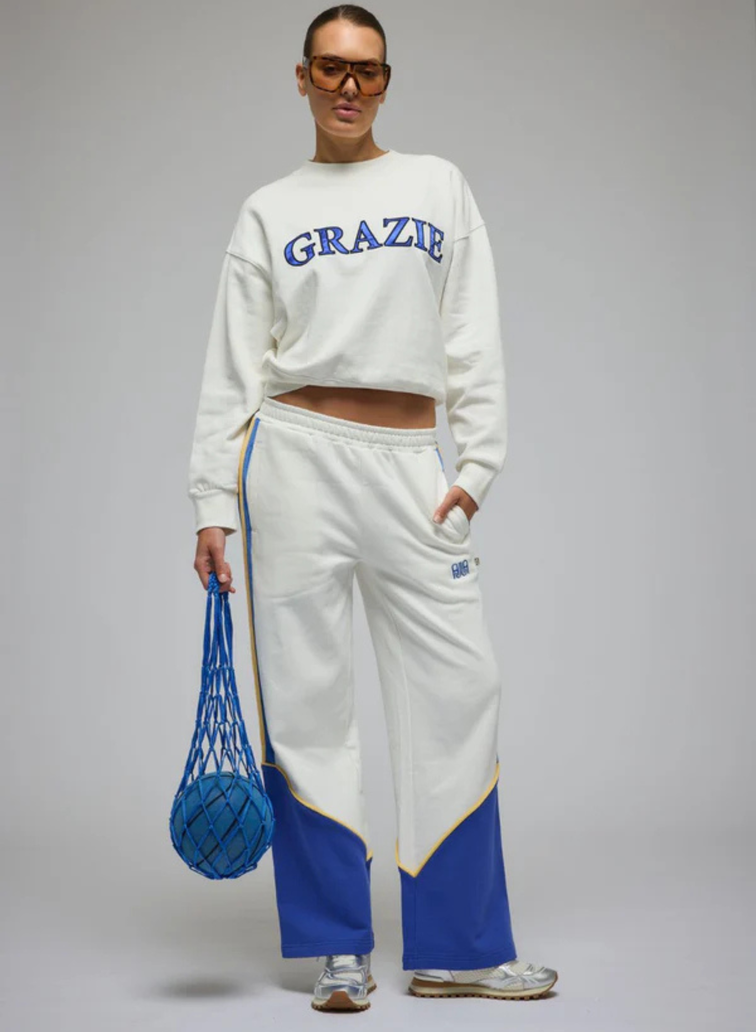 Grazie Sweatshirt in Warm White