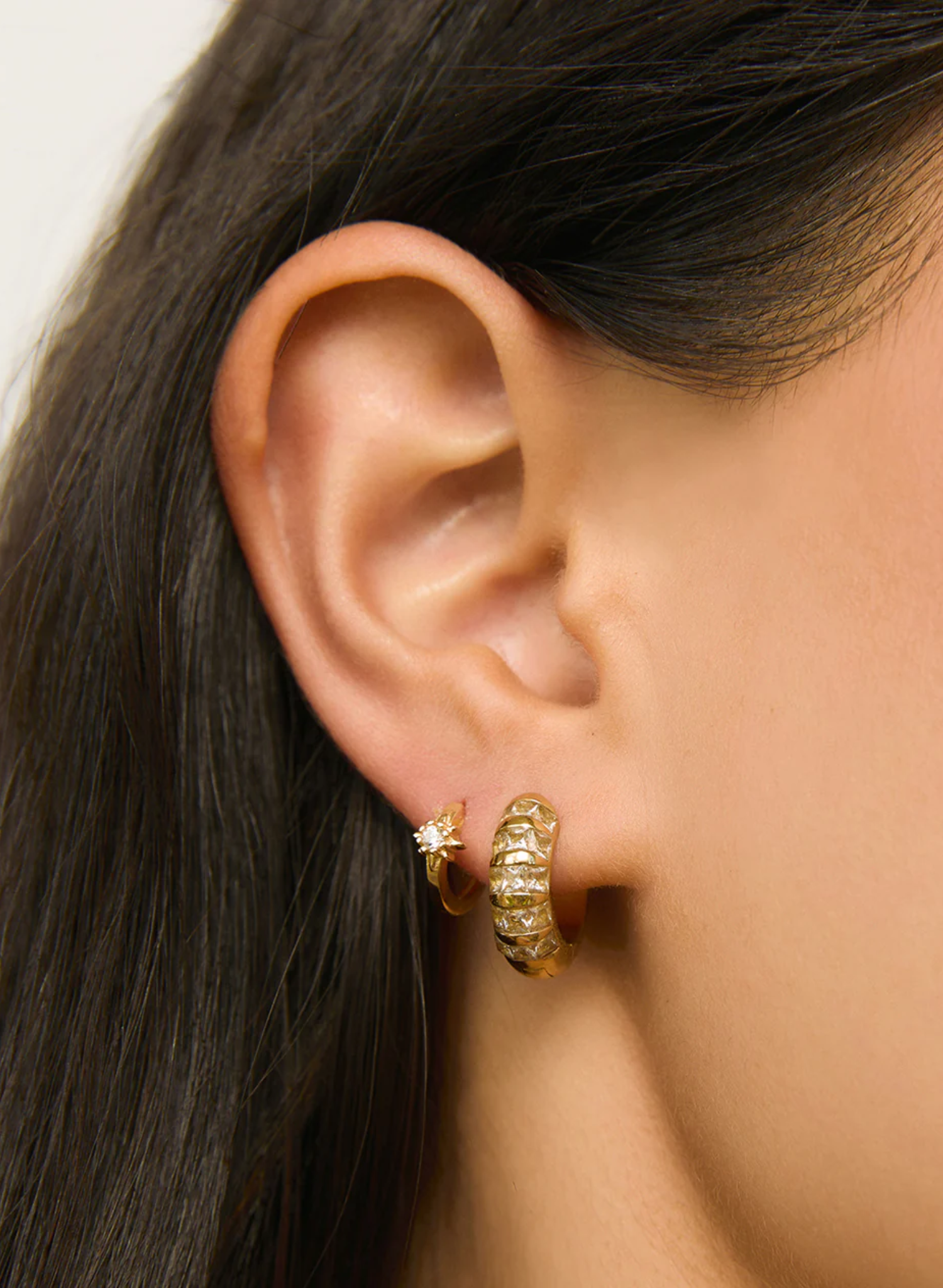 Hallie Earring - Stone