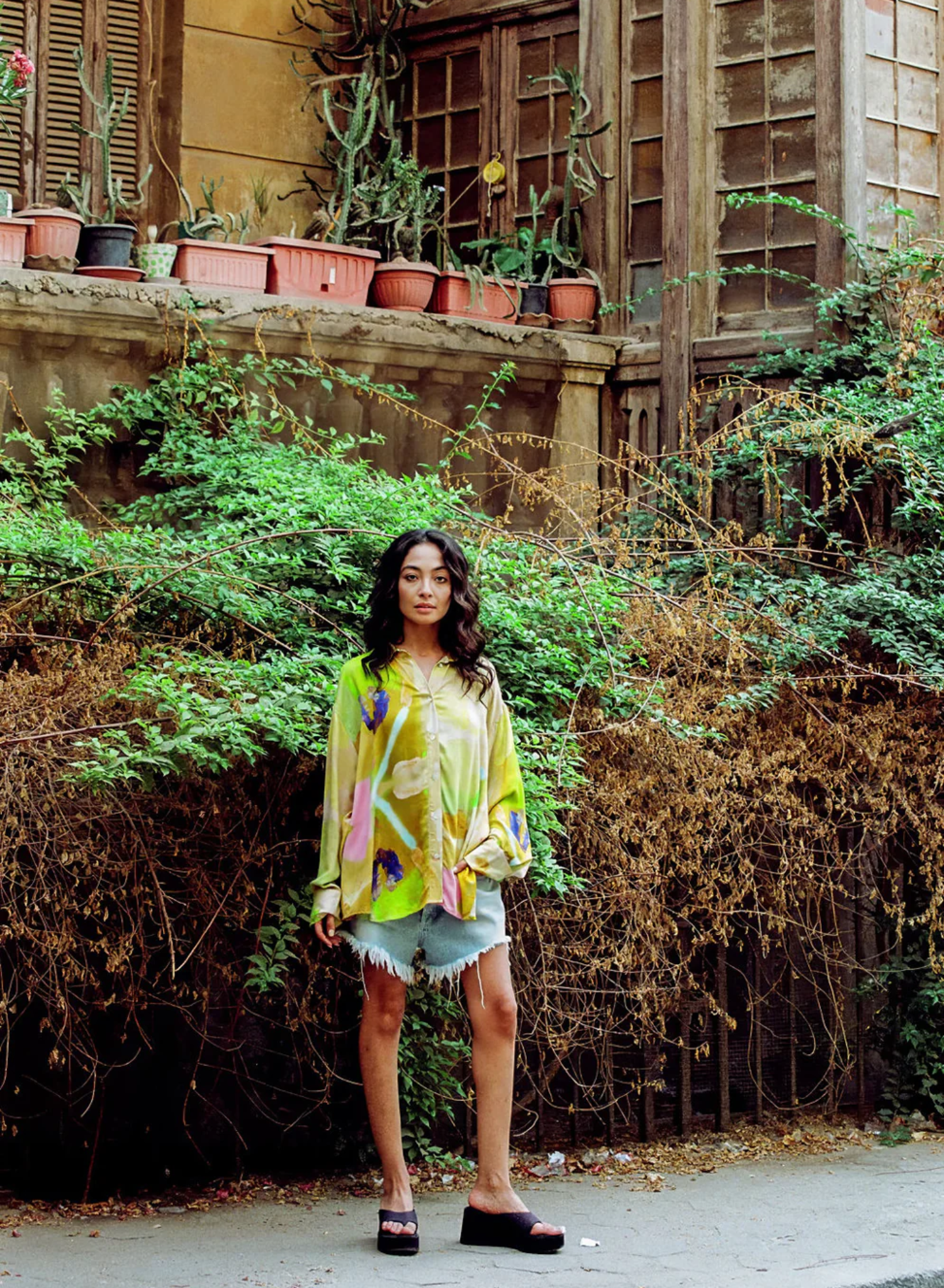 KATE ELIZA Echo Dorato Shirt